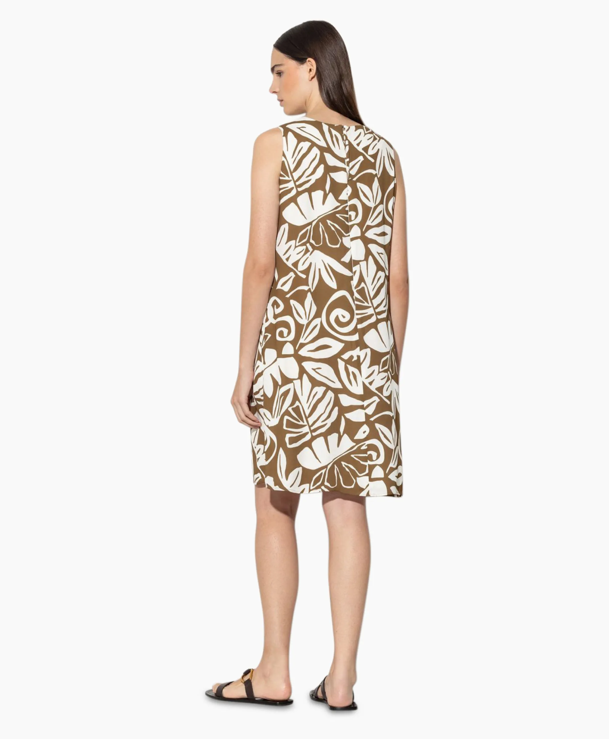 Luisa Cerano Mini Jurk 798496/3630-0 Bruin