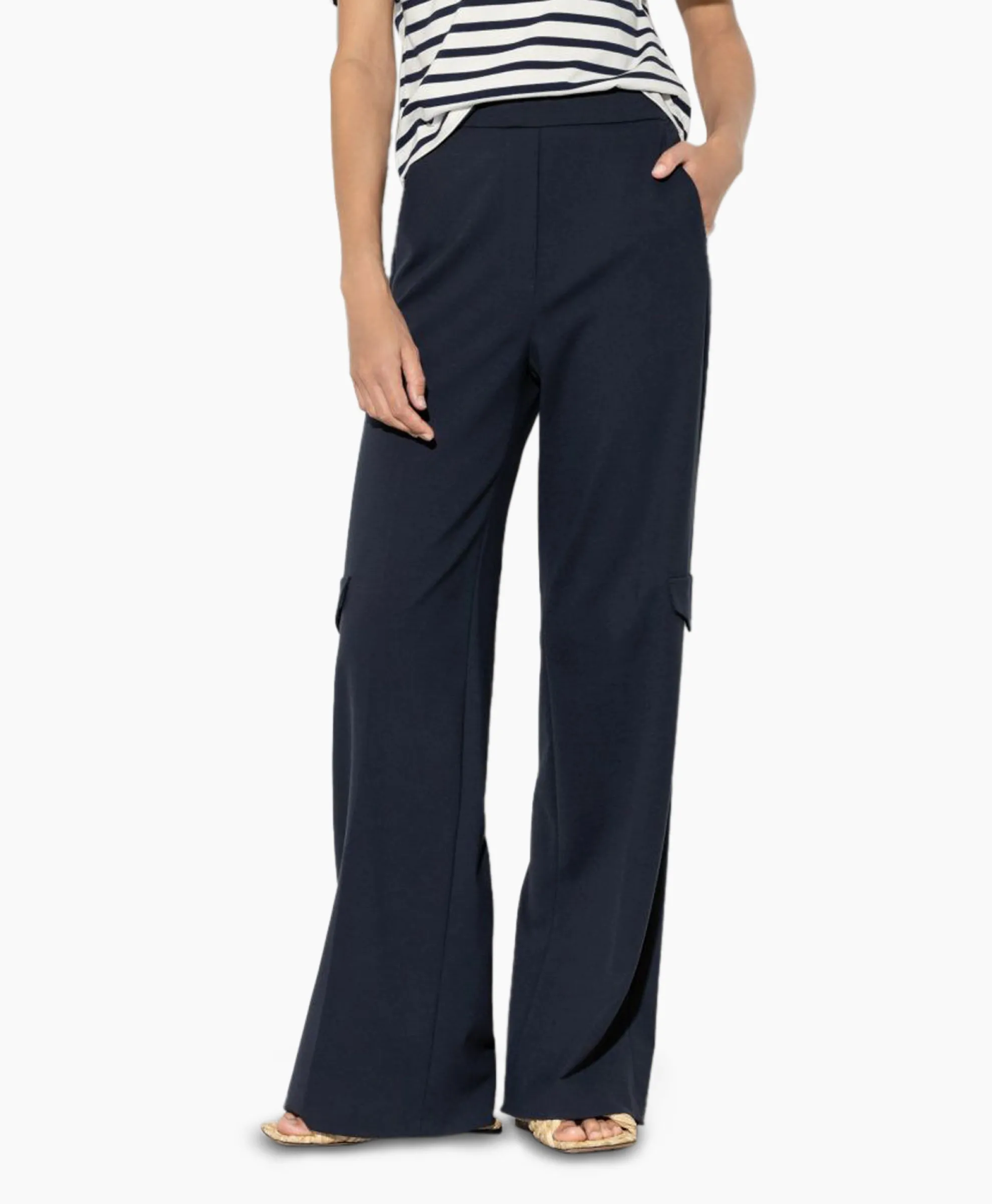 Luisa Cerano Pantalon 698621/3289-0 Donker Blauw