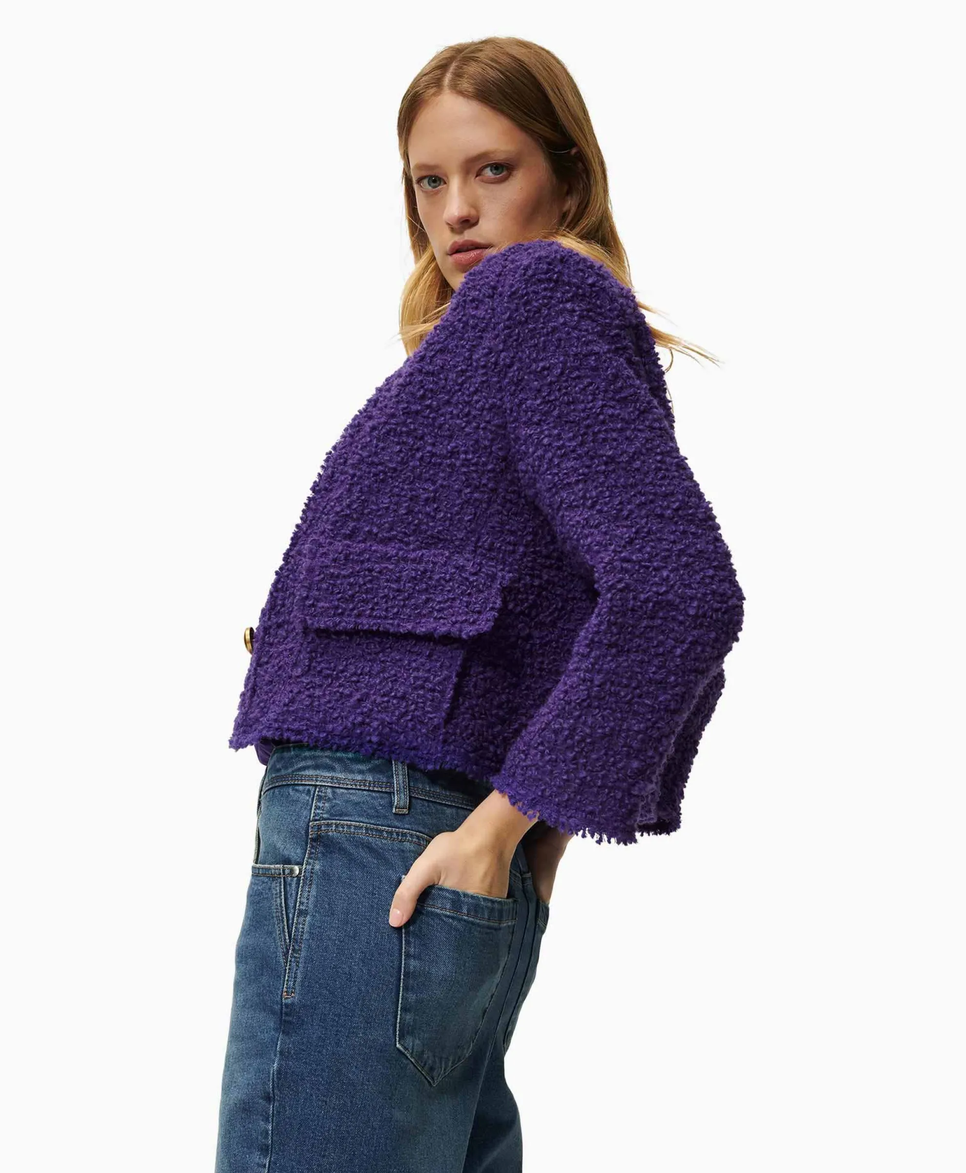 Luisa Cerano Sweater 488359/3524-0 Paars