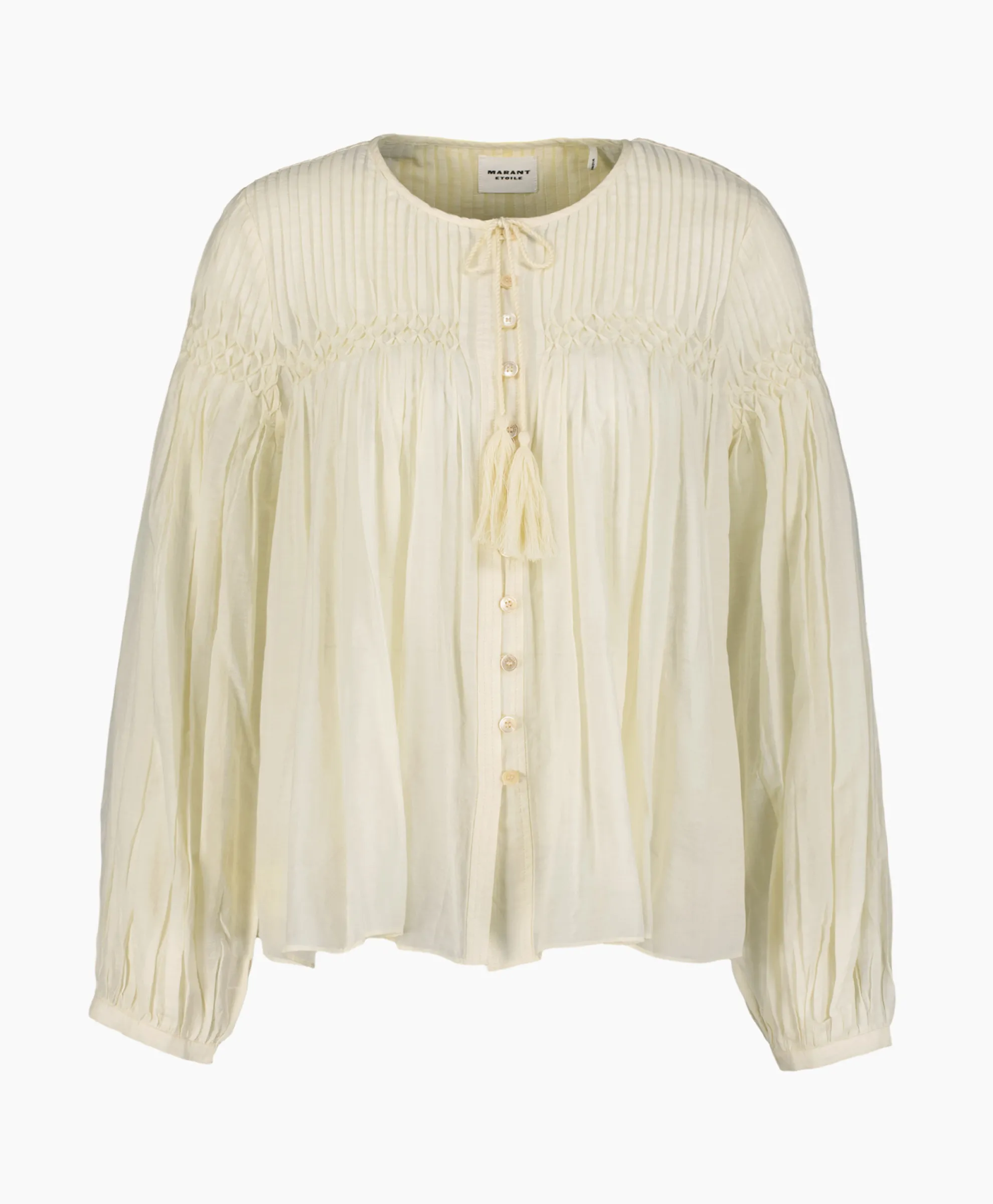 Marant Etoile Blouse Abadi-Ge Ecru