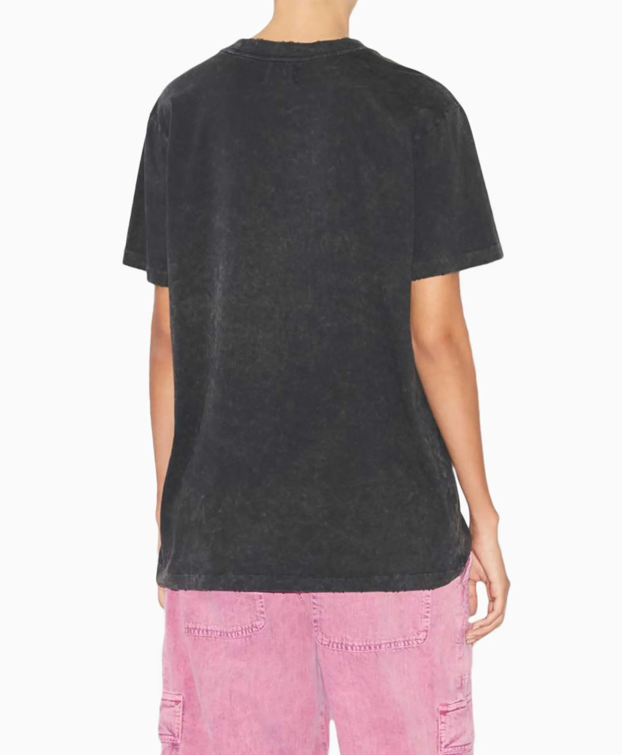 Marant Etoile T-Shirt Korte Mouw Ziliani-Ga Zwart