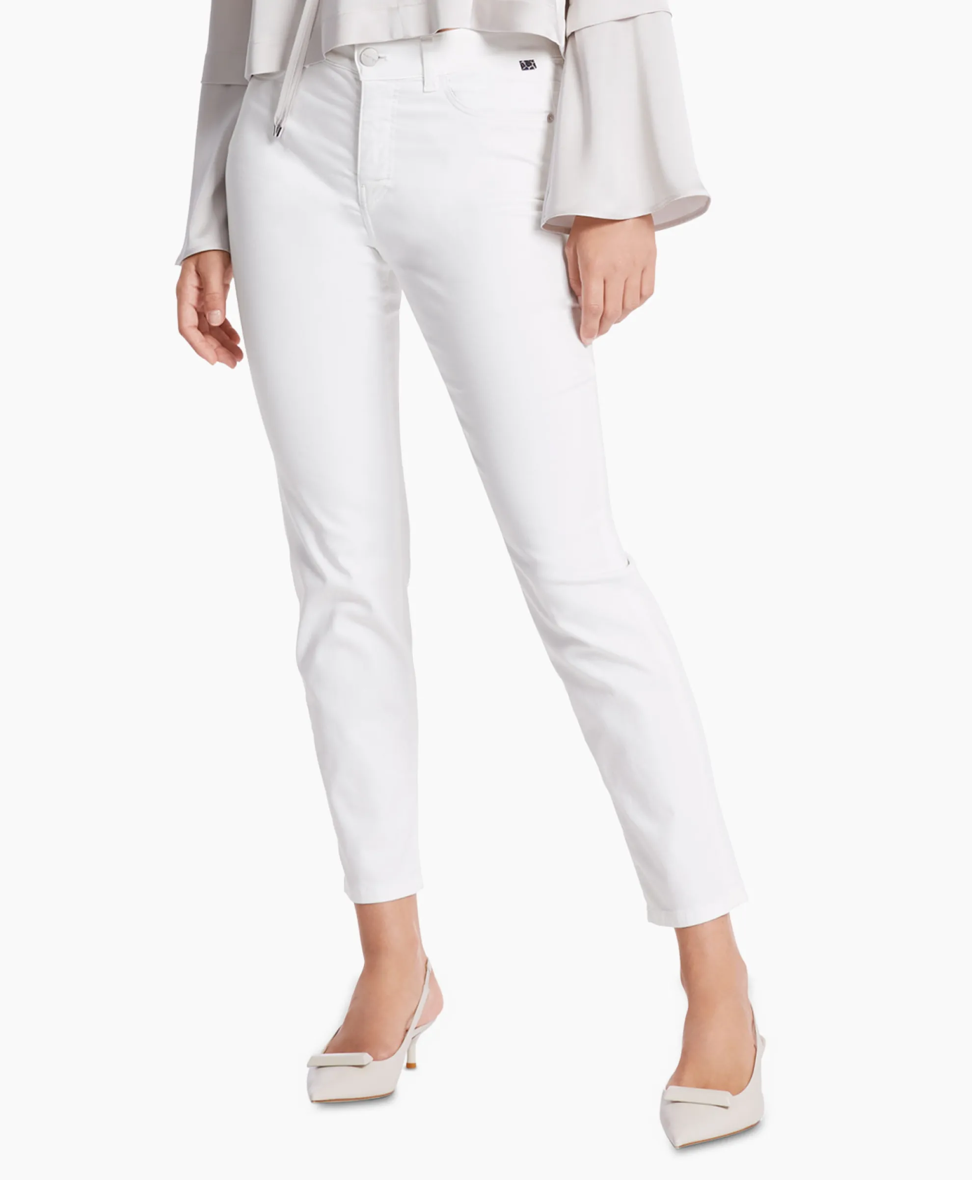 Marc Cain Pants Broek Wp 81.78 W01 Wit