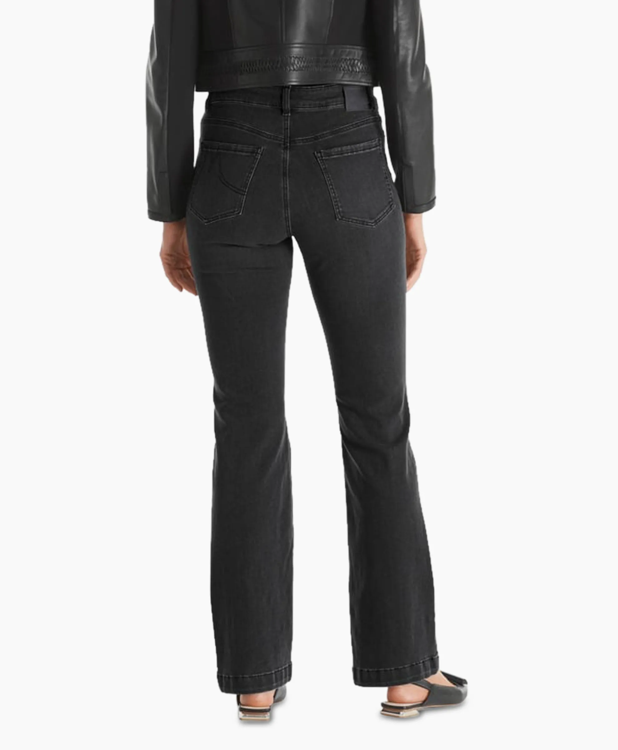 Marc Cain Pants Jeans +P 82.06 D14 Donker Grijs