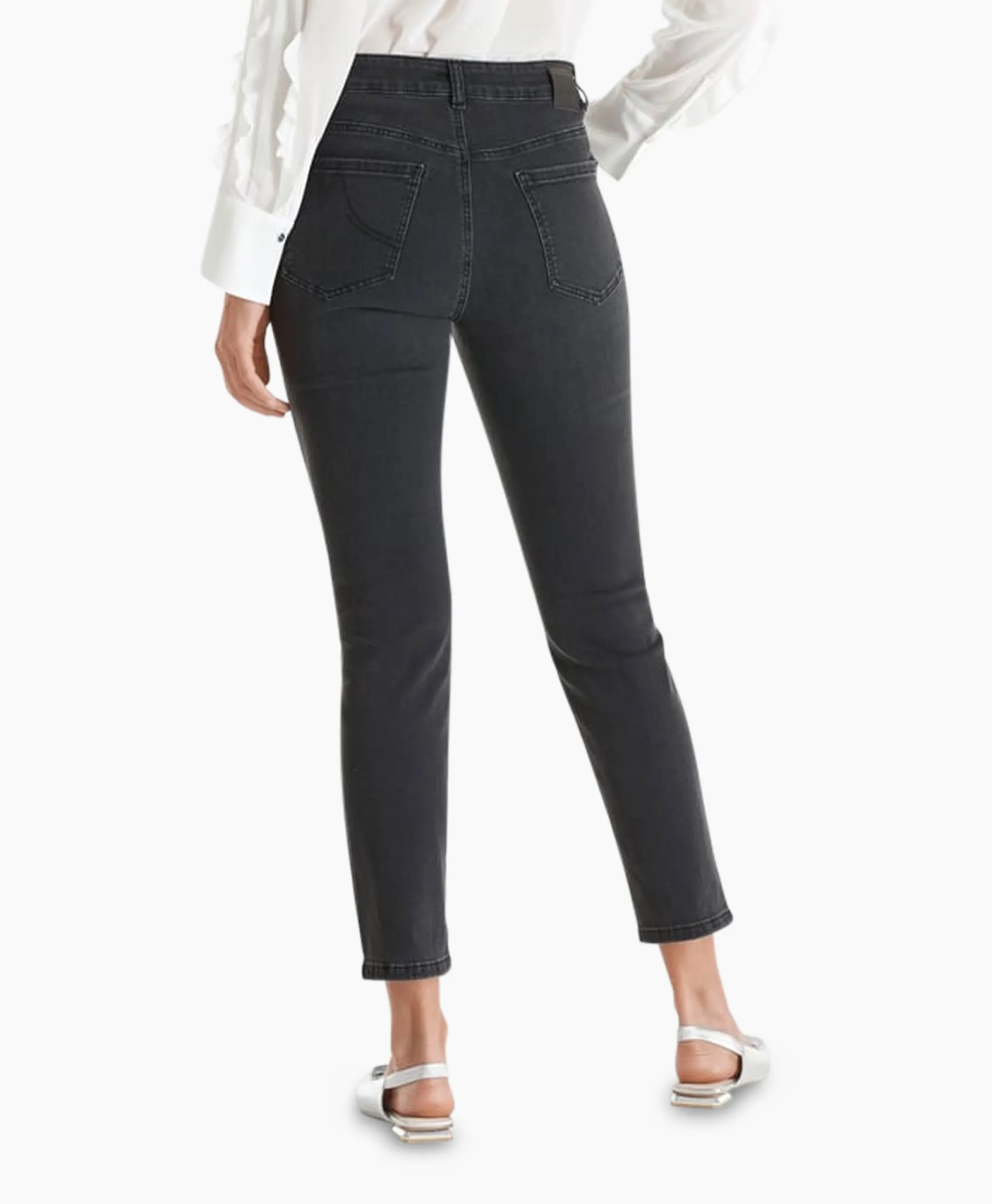 Marc Cain Pants Jeans +P 82.01 D14 Donker Grijs