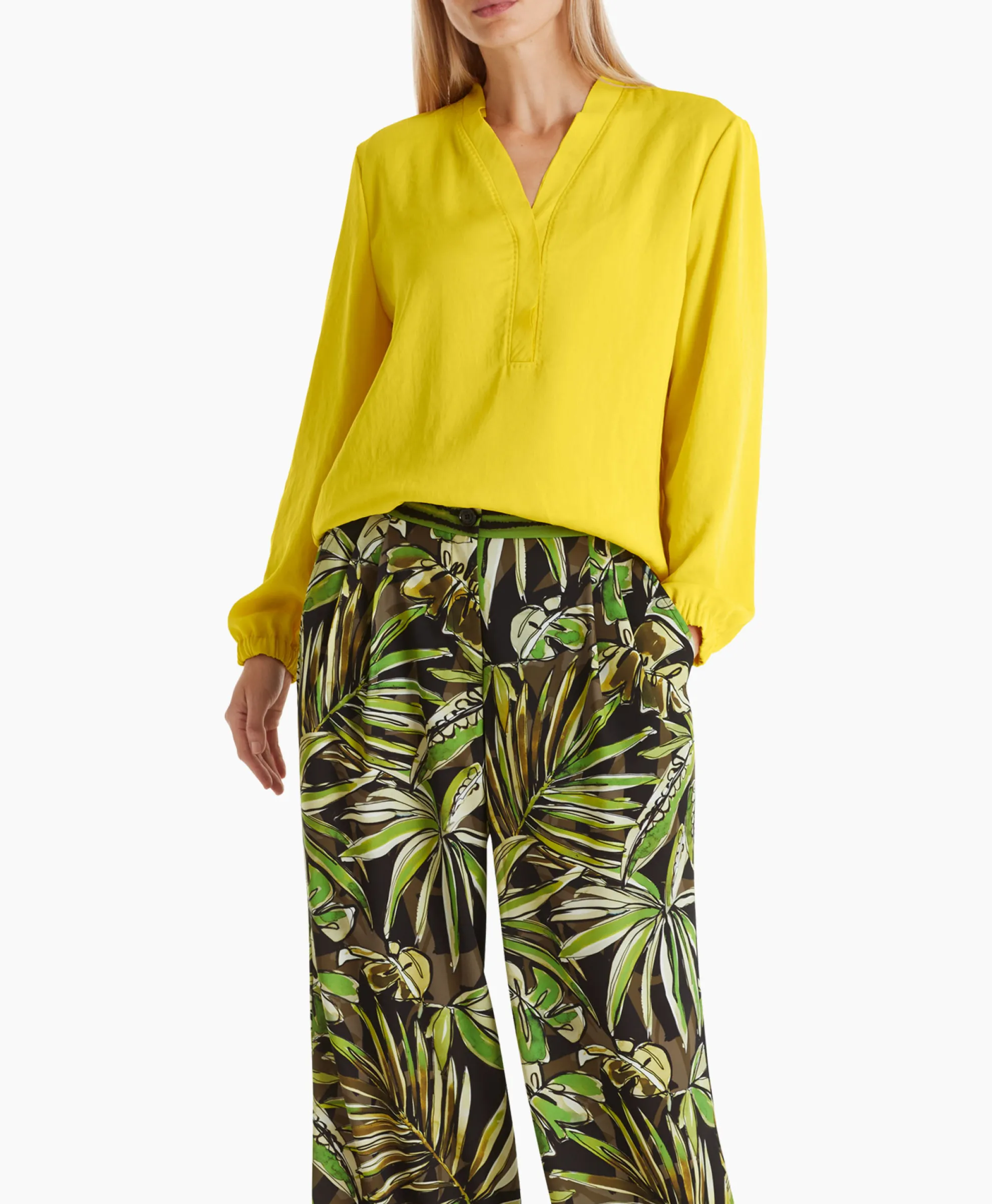 Marccain Additions Blouse Wa 51.03 W39 Geel