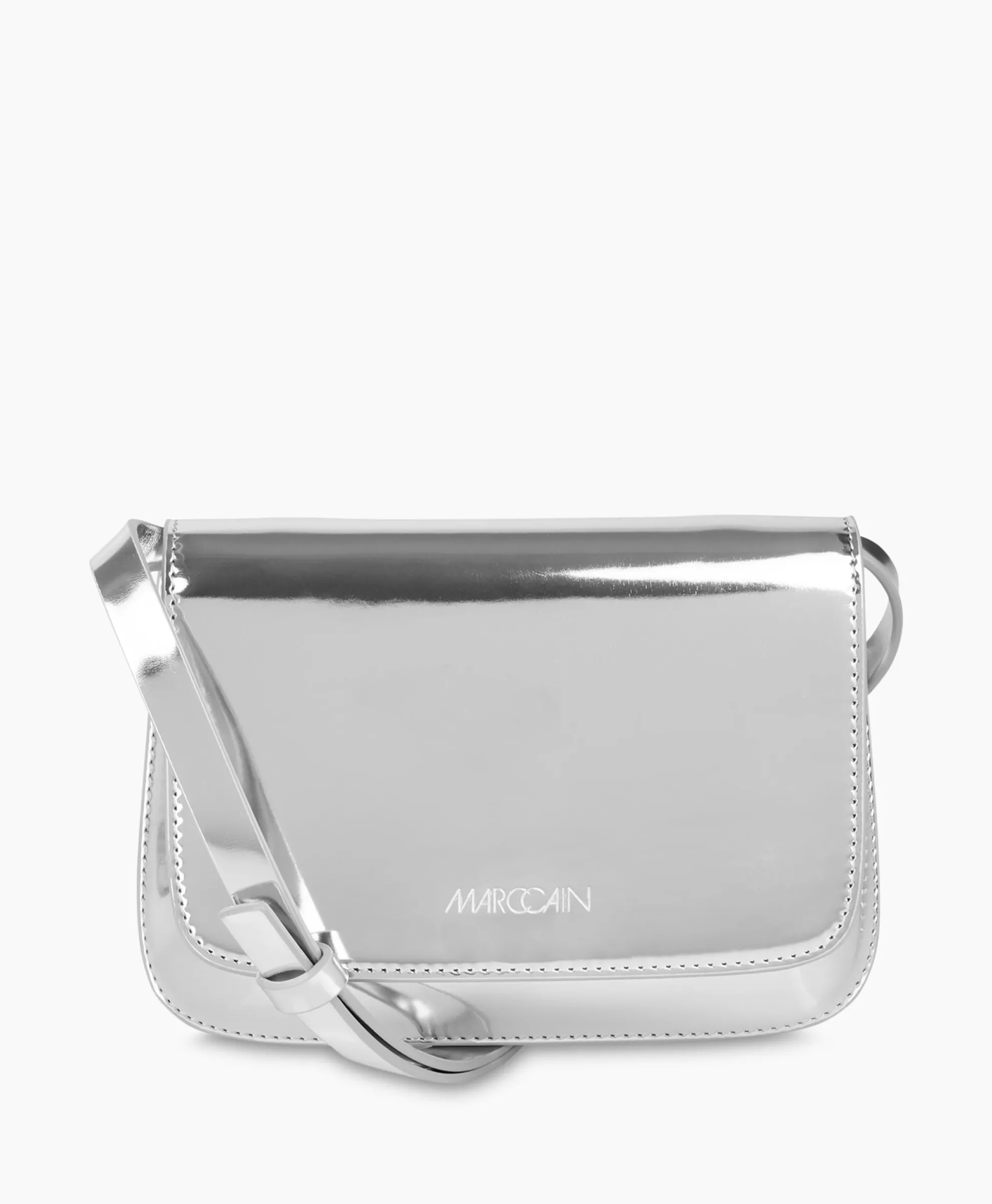 Marccain Bags And Shoes Crossbody Tas Wb Tm.01 Z03 Zilver