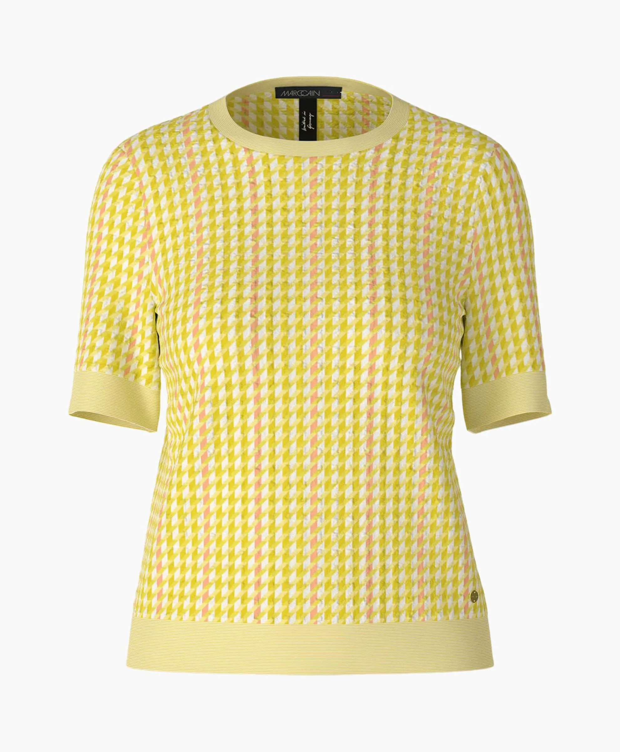 Marccain Collectie Pullover Wc 41.49 M33 Midden Geel