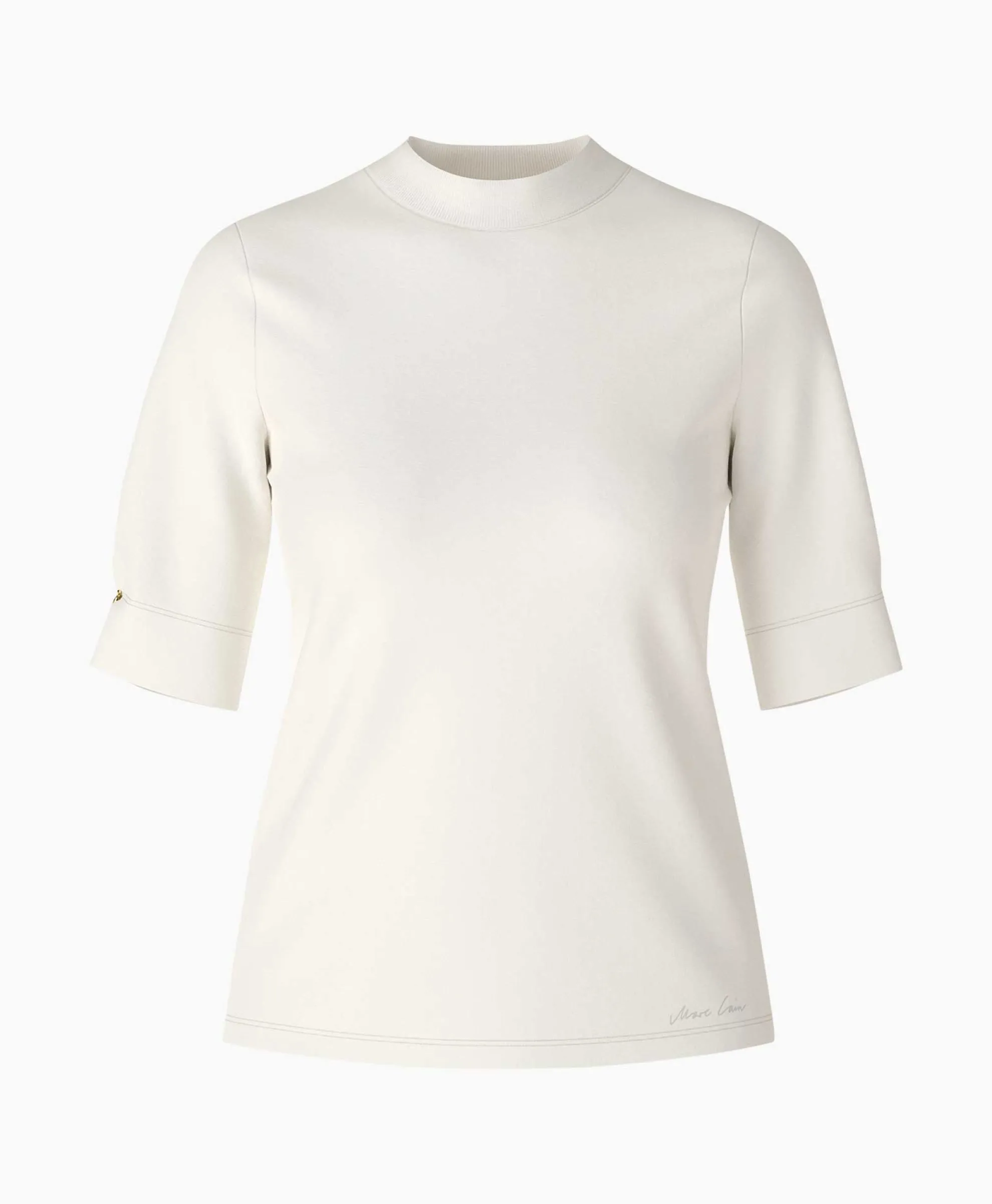 Marccain Collectie T-Shirt Wc 48.24 J14 Off White