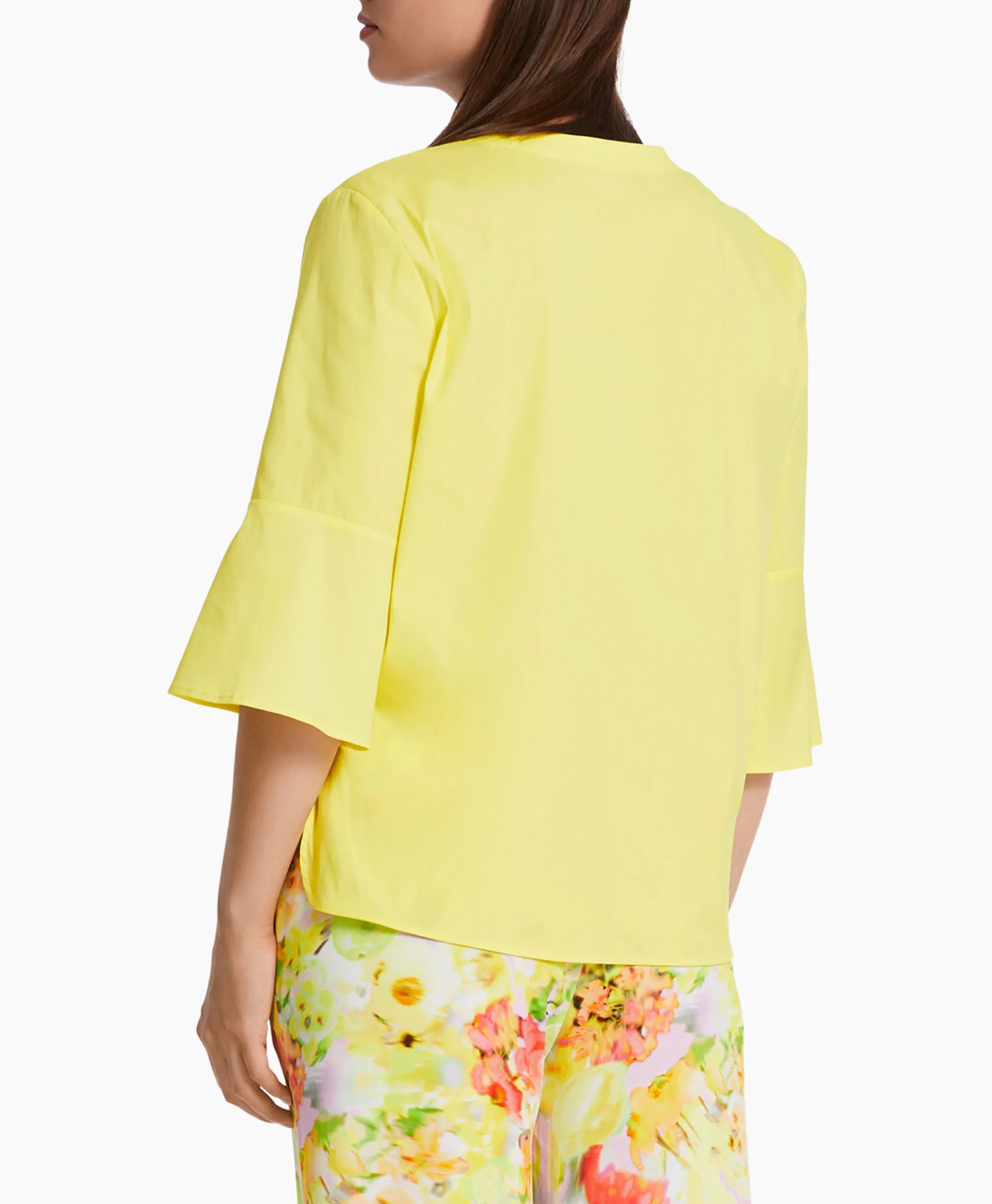 Marccain Collectie Blouse Wc 51.19 W93 Midden Geel