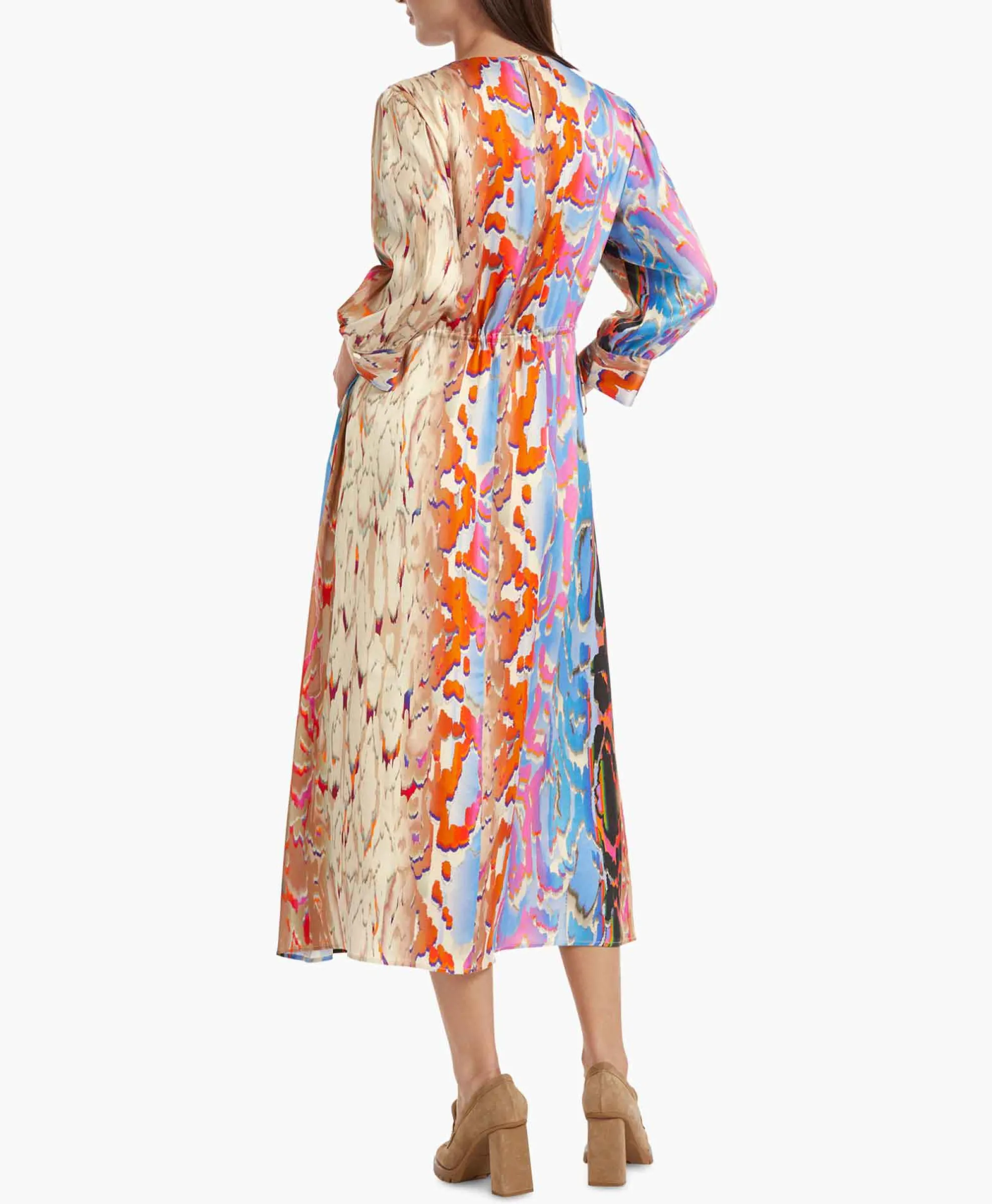 Marccain Collectie Jurk Vc 21.12 W38 Licht Rood