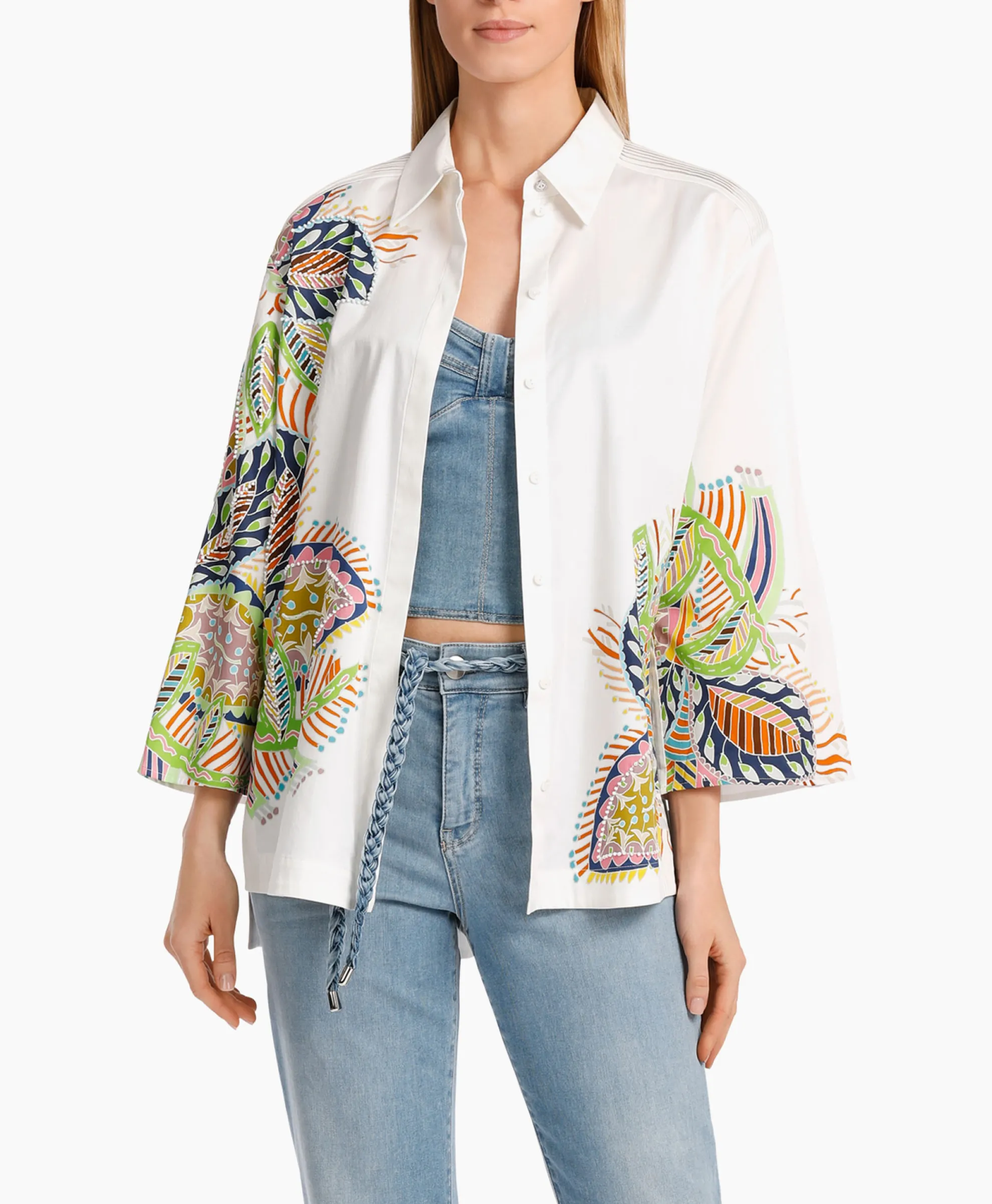 Marccain Collectie Blouse Wc 51.32 W64 Wit