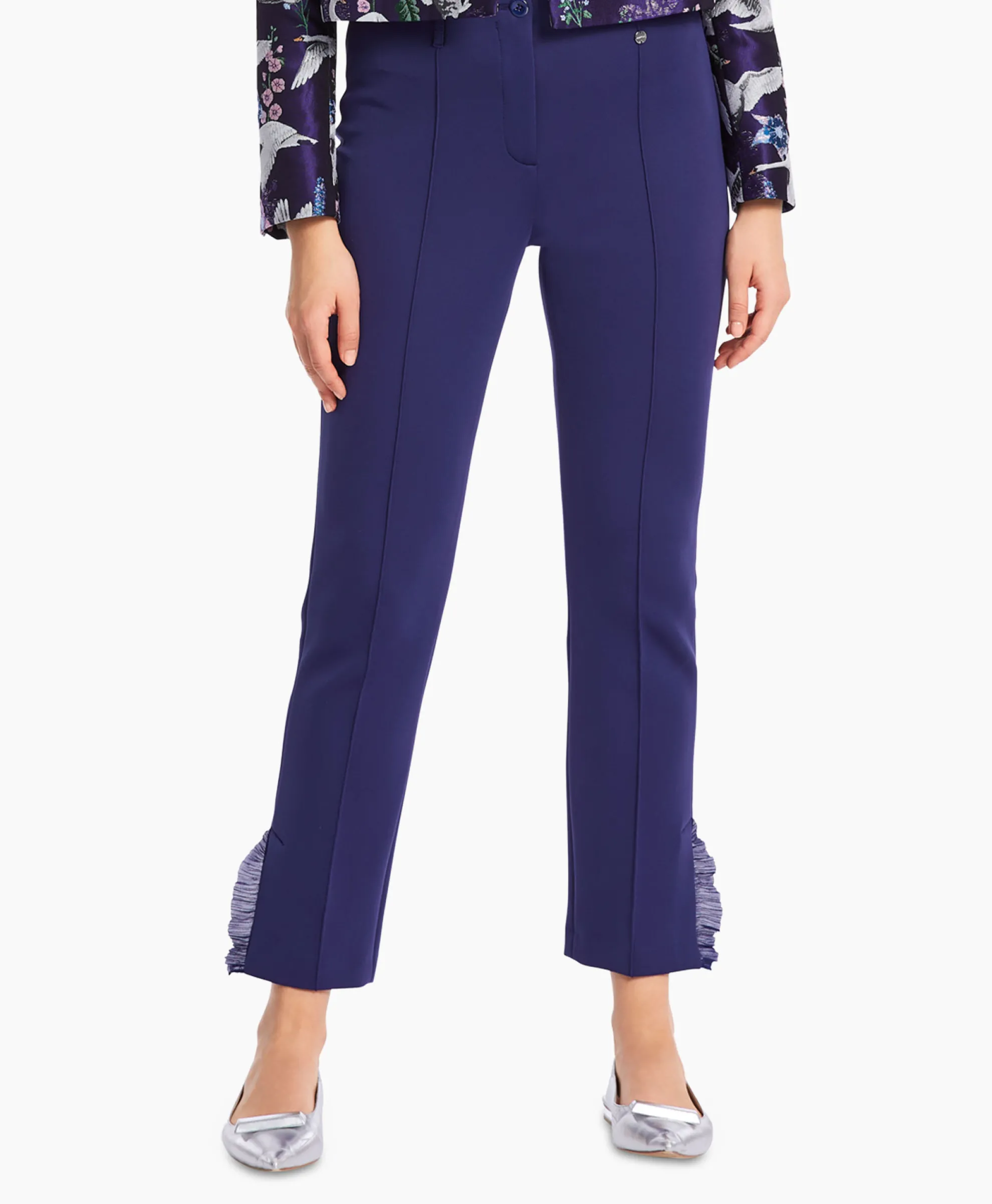 Marccain Collectie Broek Wc 81.34 J23 Paars