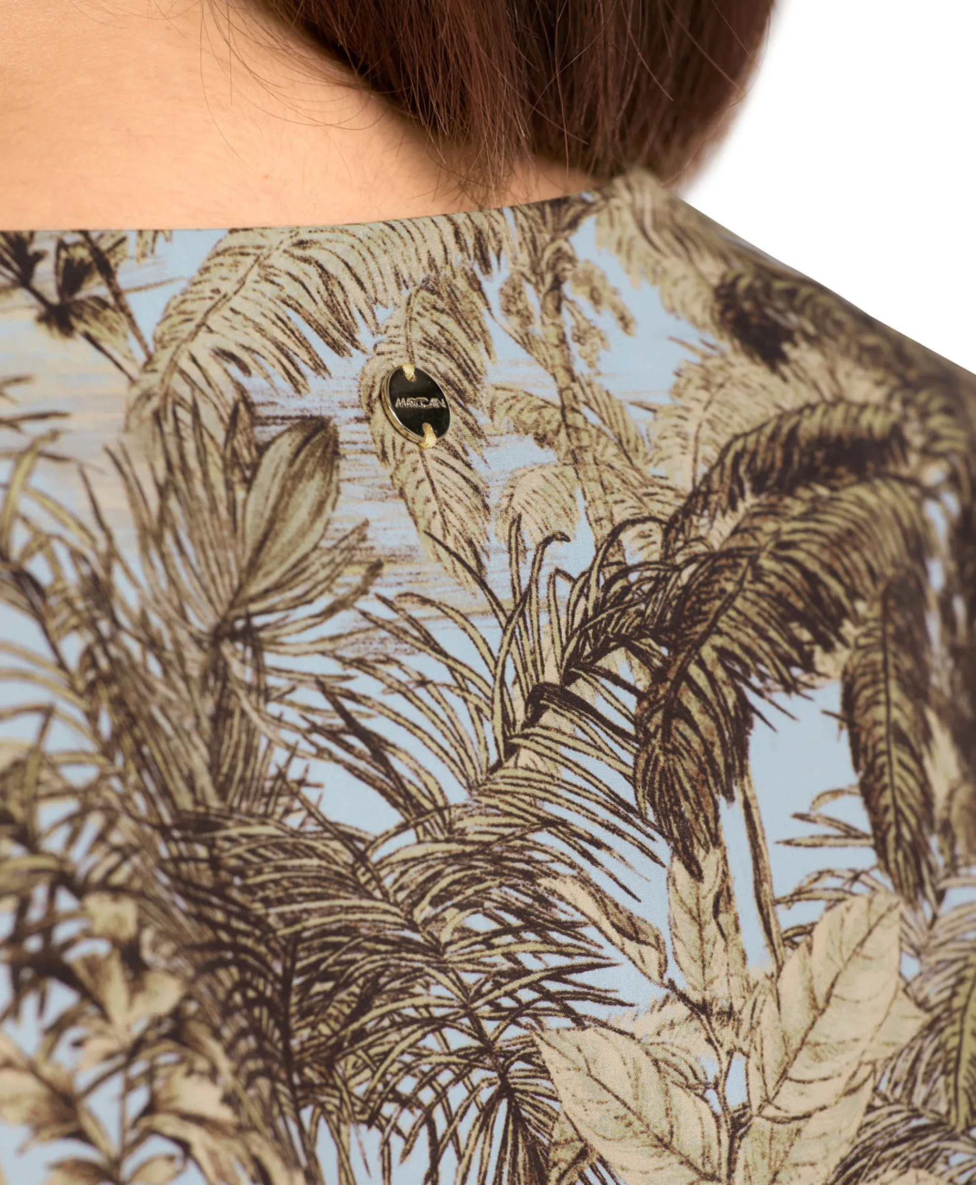 Marccain Collectie Mini Jurk Uc 21.24 W54 Blauw