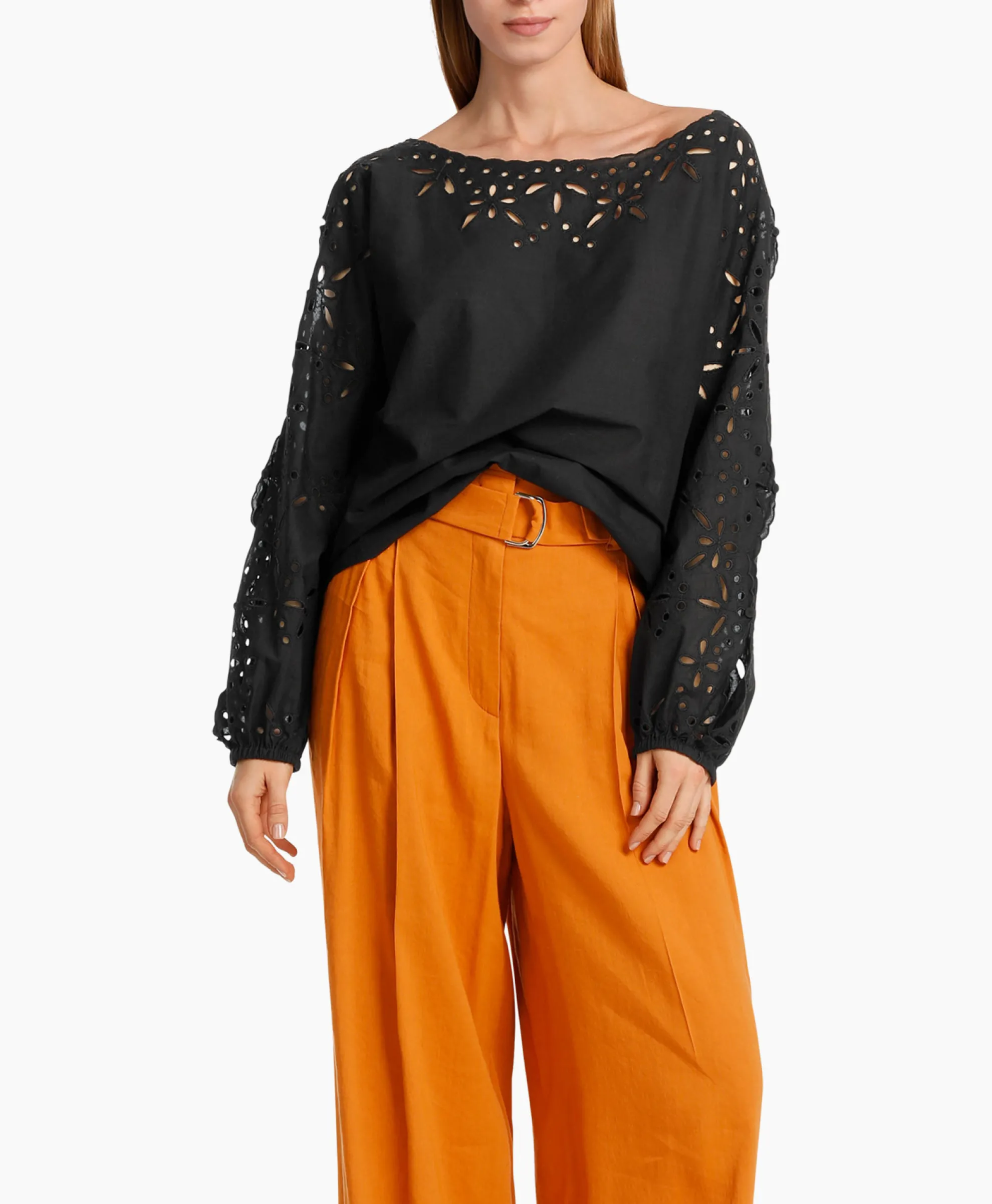 Marccain Collectie Blouse Wc 51.38 W68 Zwart