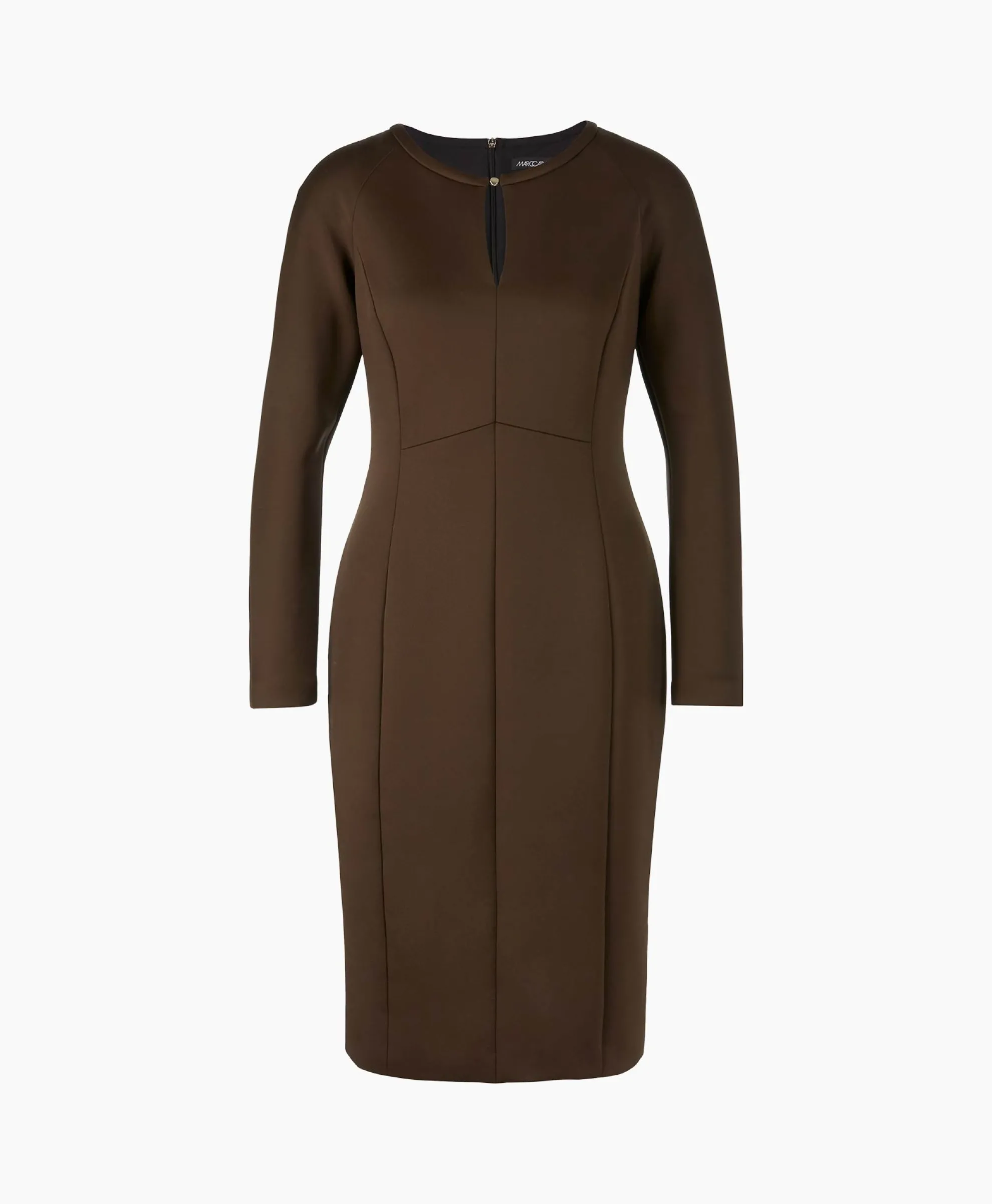 Marccain Collectie Jurk Vc 21.27 J22 Bruin