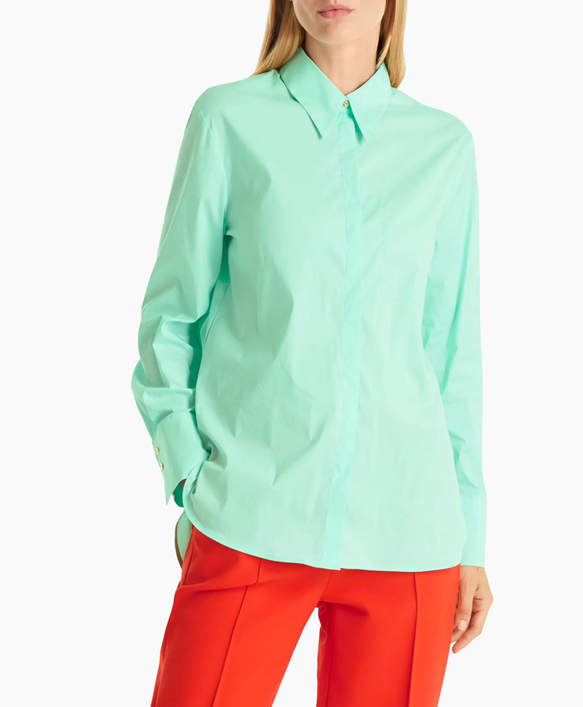 Marccain Collectie Blouse Wc 51.10 W71 Groen