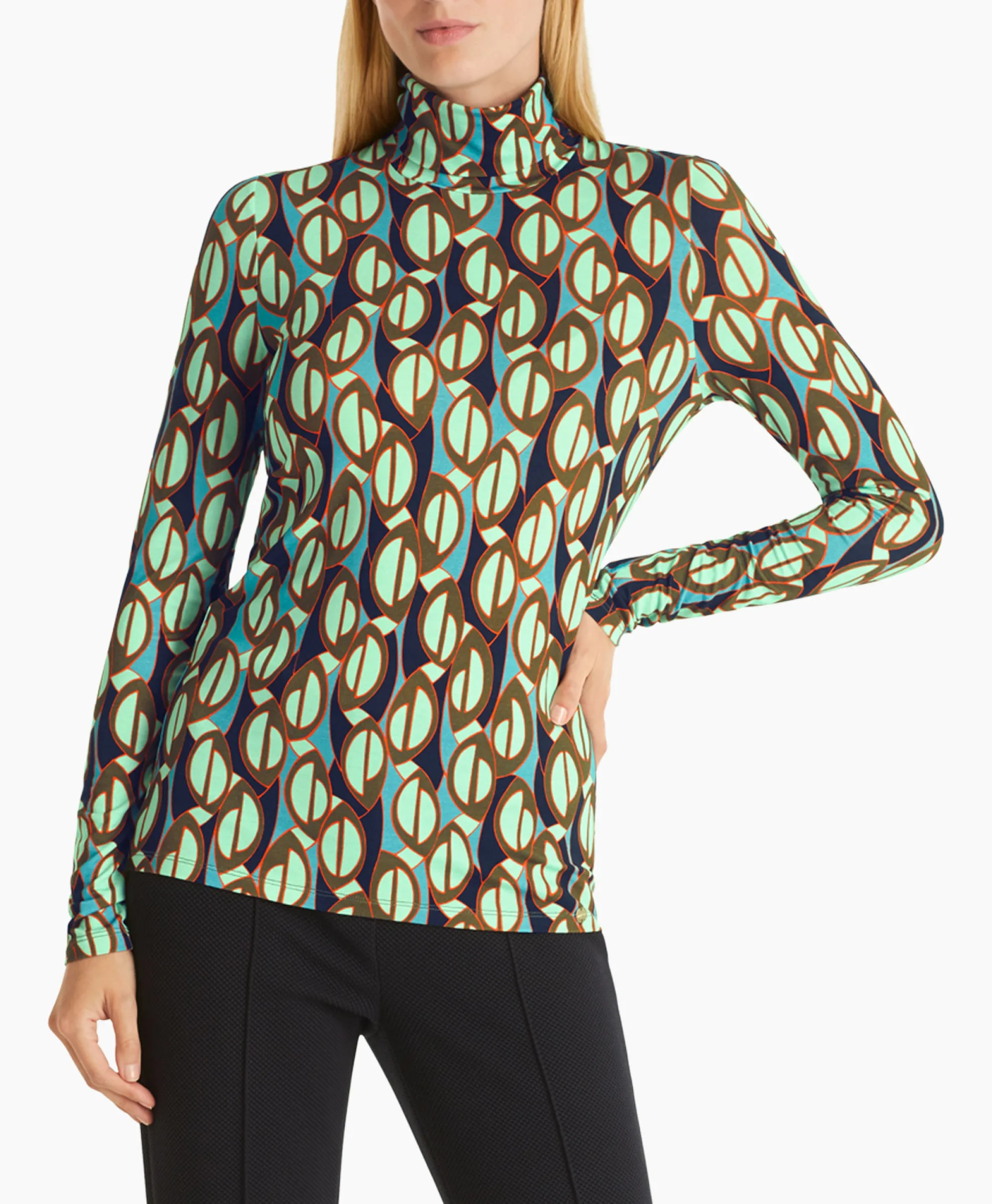 Marccain Collectie T-Shirt Wc 48.54 J02 Groen