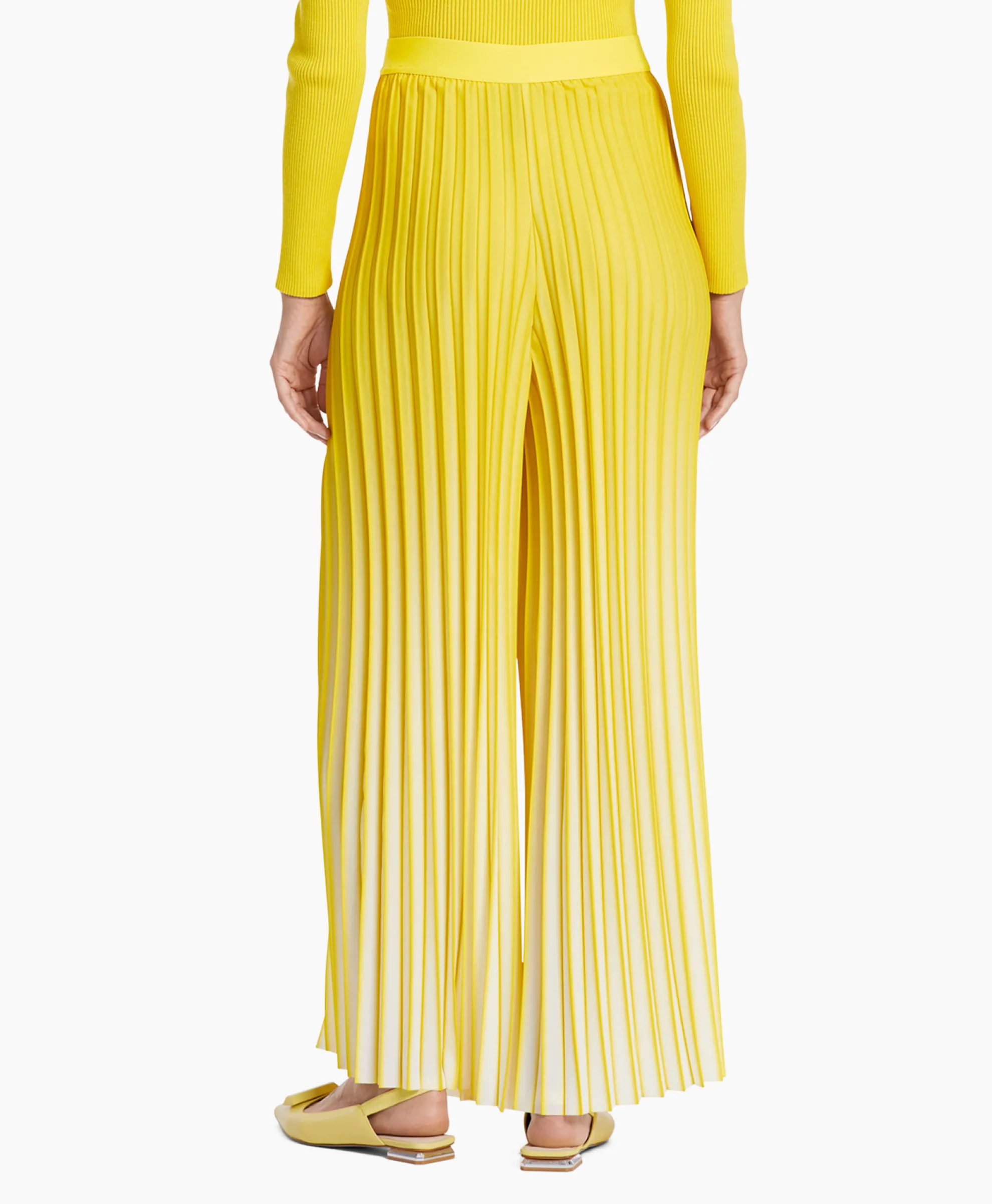 Marccain Collectie Broek Wc 81.36 W73 Geel