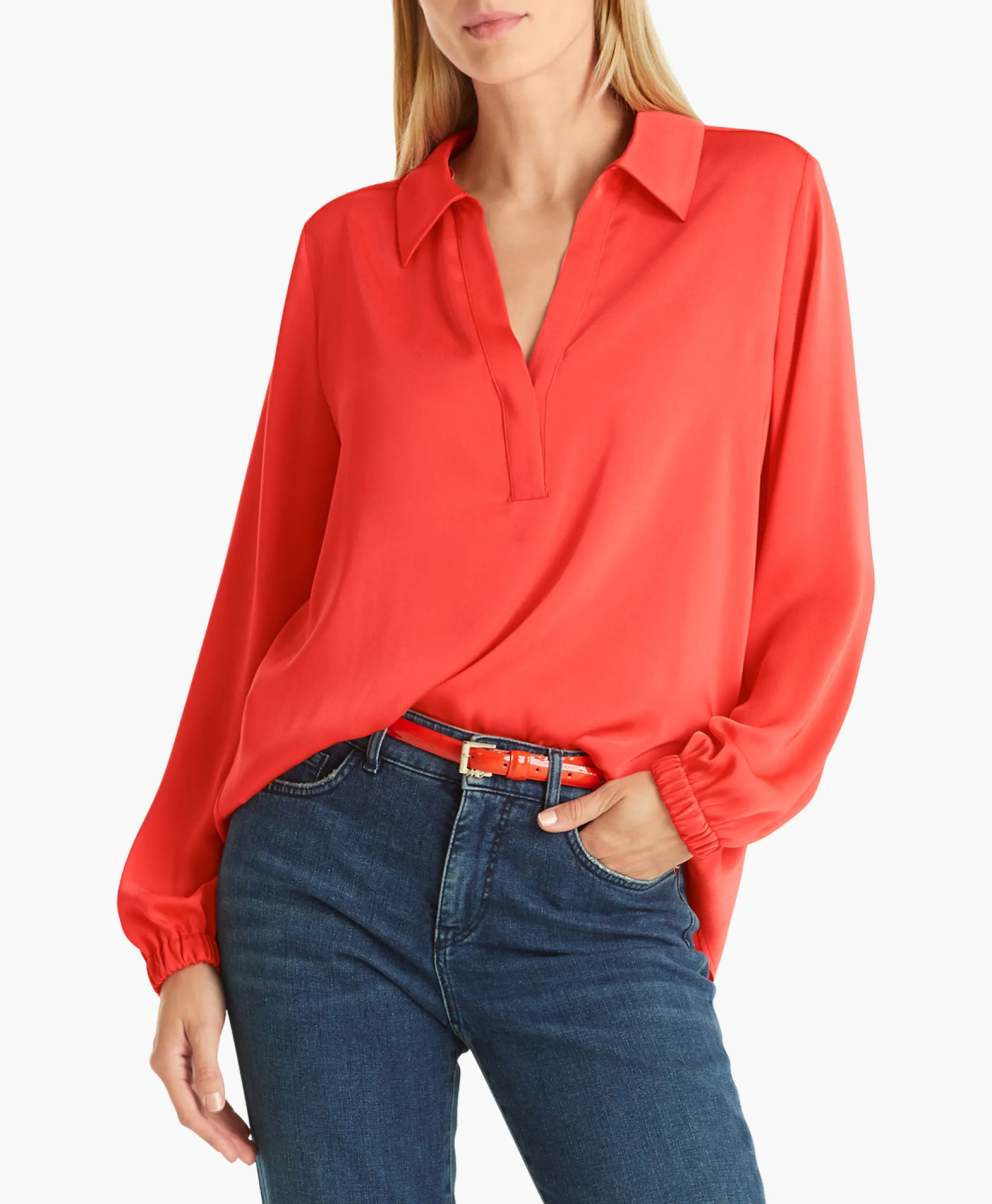 Marccain Collectie Blouse Wc 51.09 W08 Grijs