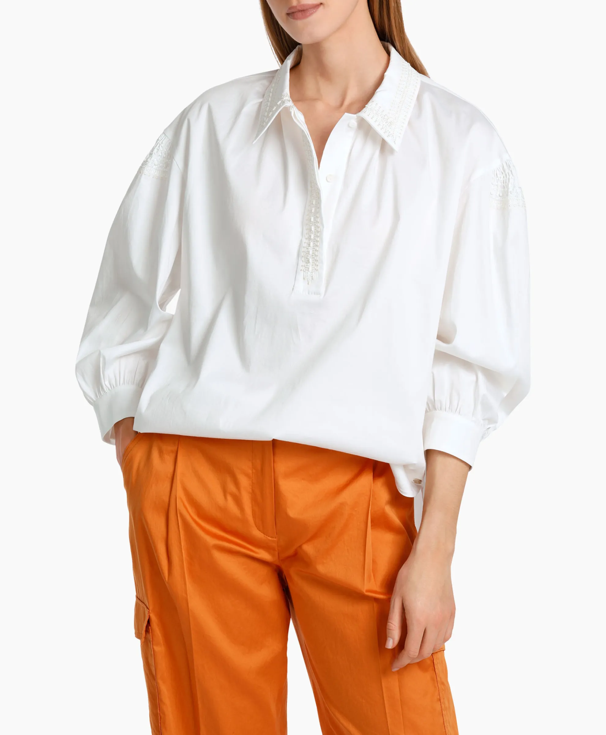 Marccain Collectie Blouse Wc 51.43 W79 Wit
