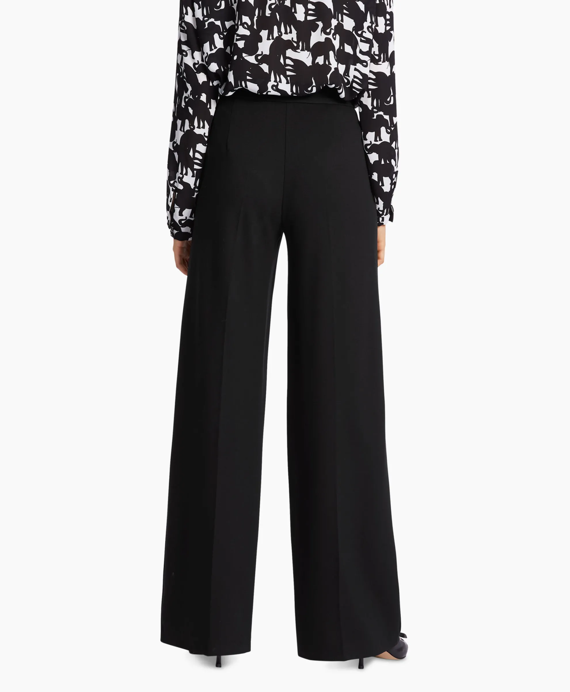 Marccain Collectie Broek Wc 81.10 J42 Zwart