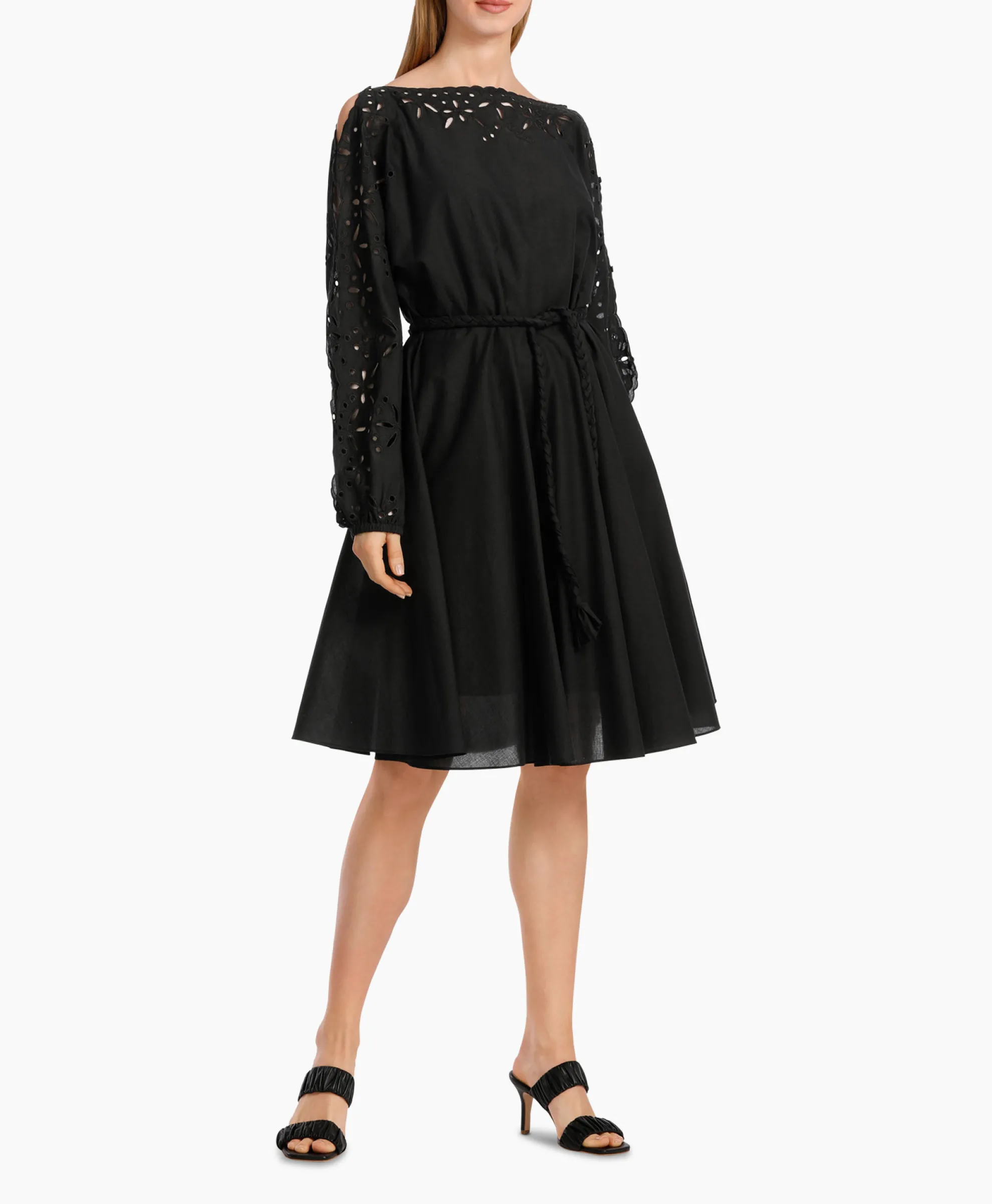 Marccain Collectie Jurk Wc 21.58 W68 Zwart