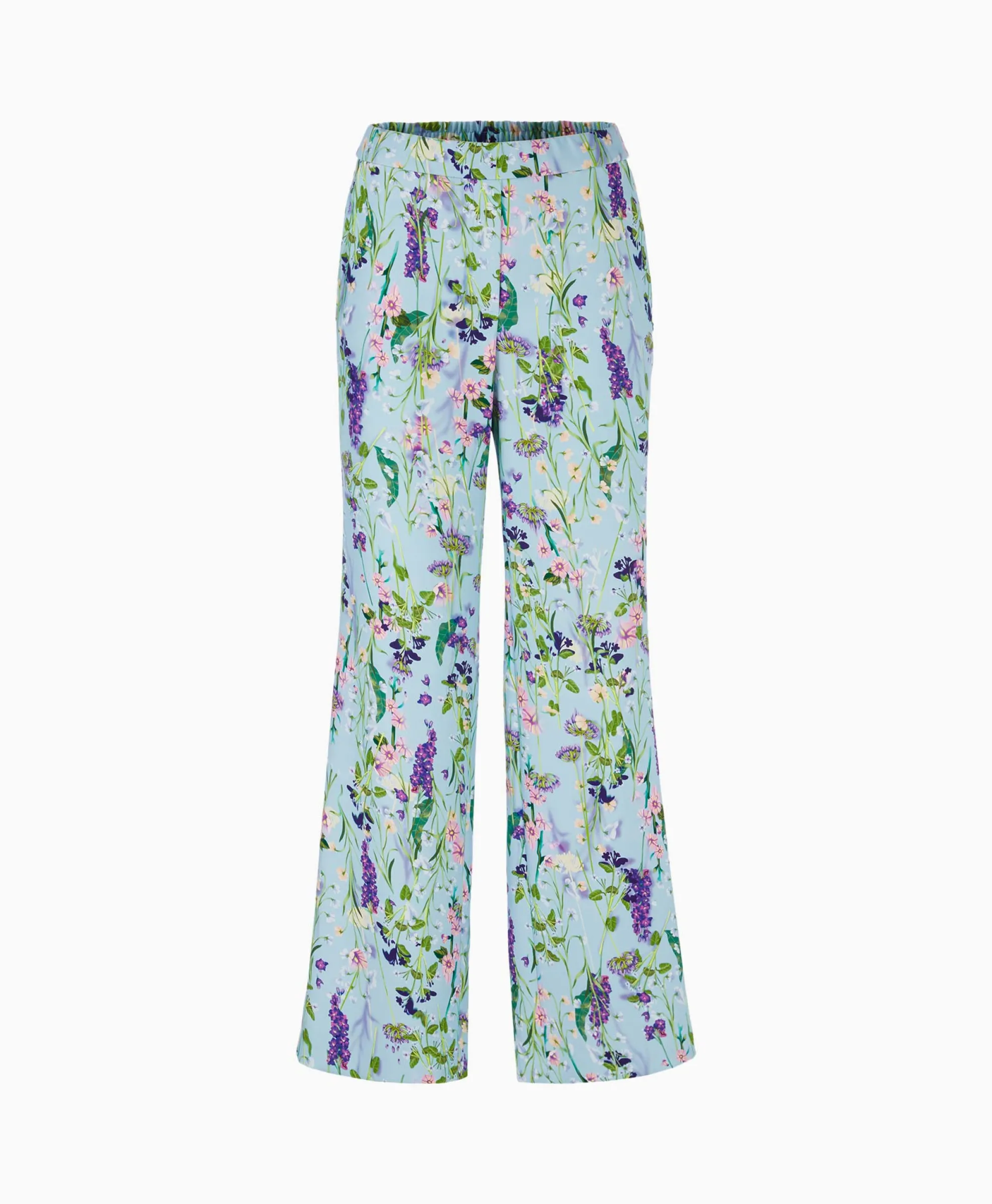 Marccain Collectie Broek Wc 81.15 W21 Licht Blauw
