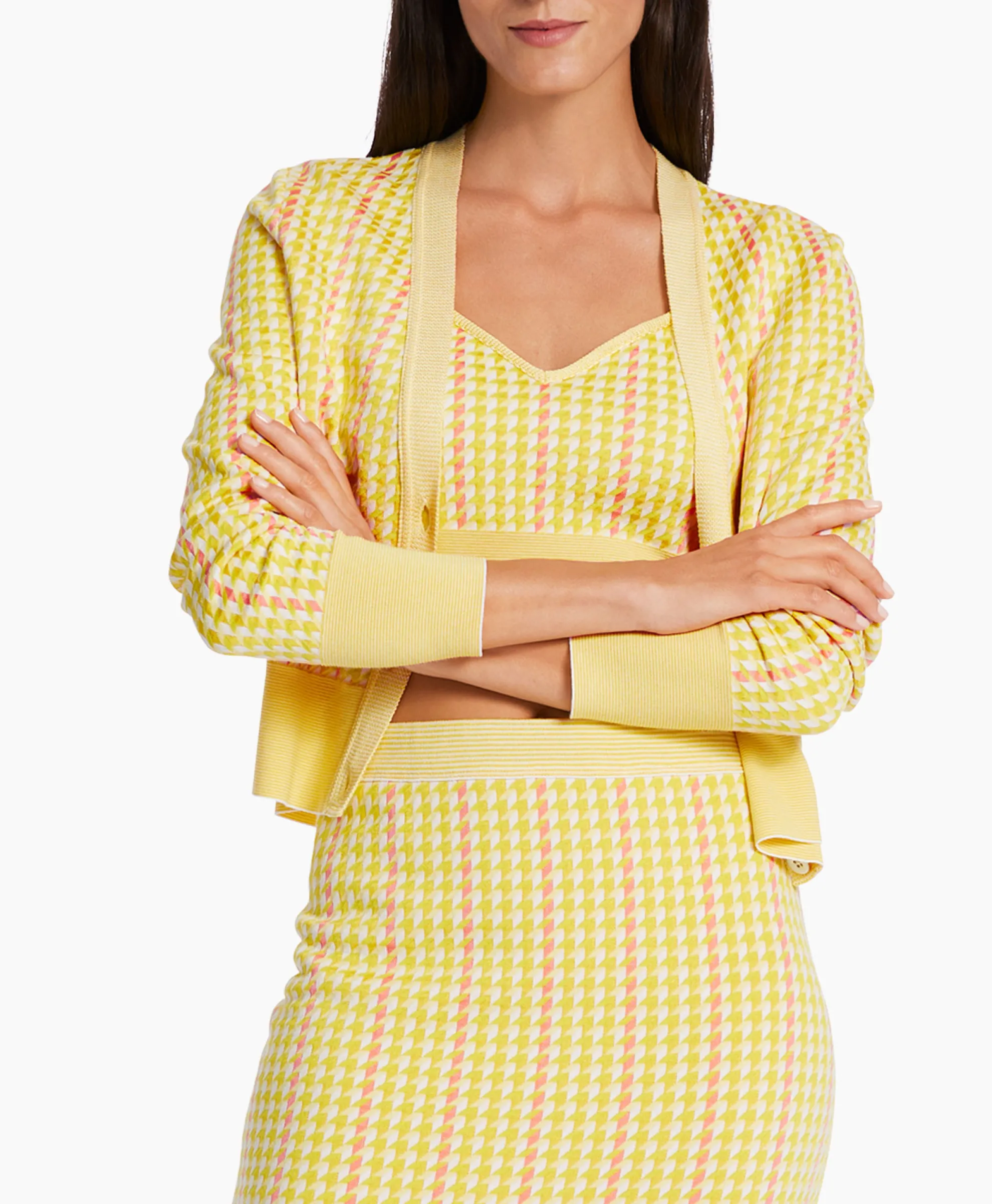 Marccain Collectie Vest Wc 39.15 M33 Midden Geel