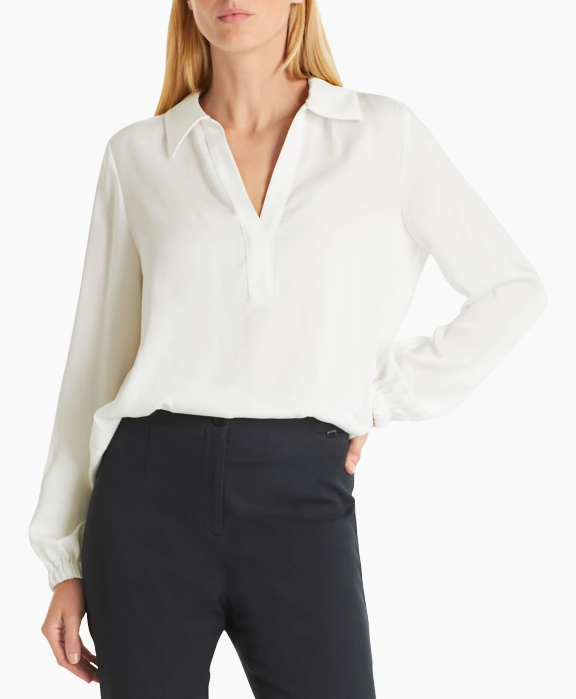Marccain Collectie Blouse Wc 51.09 W08 Off White