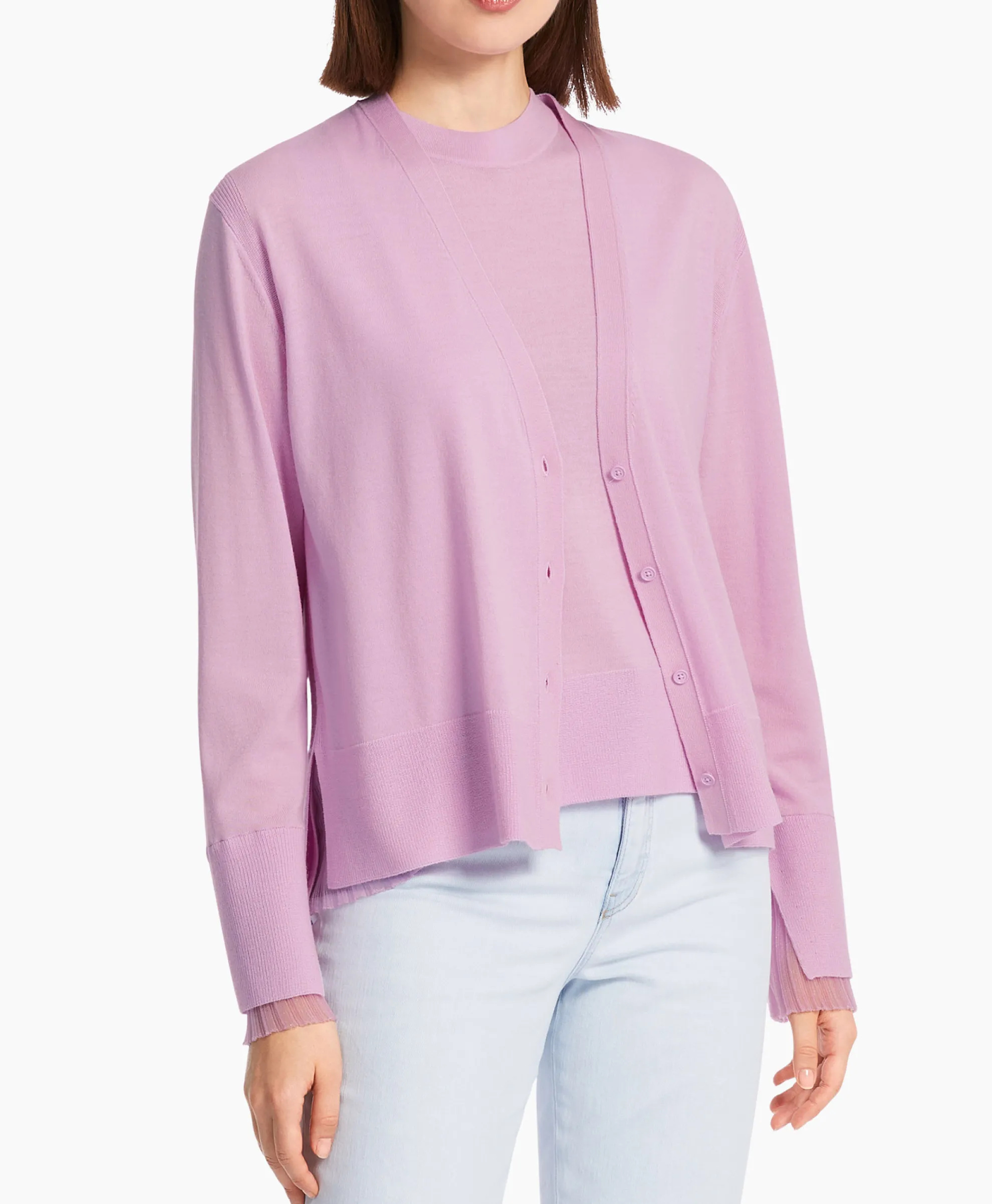 Marccain Collectie Vest Wc 39.10 M73 Lavendel