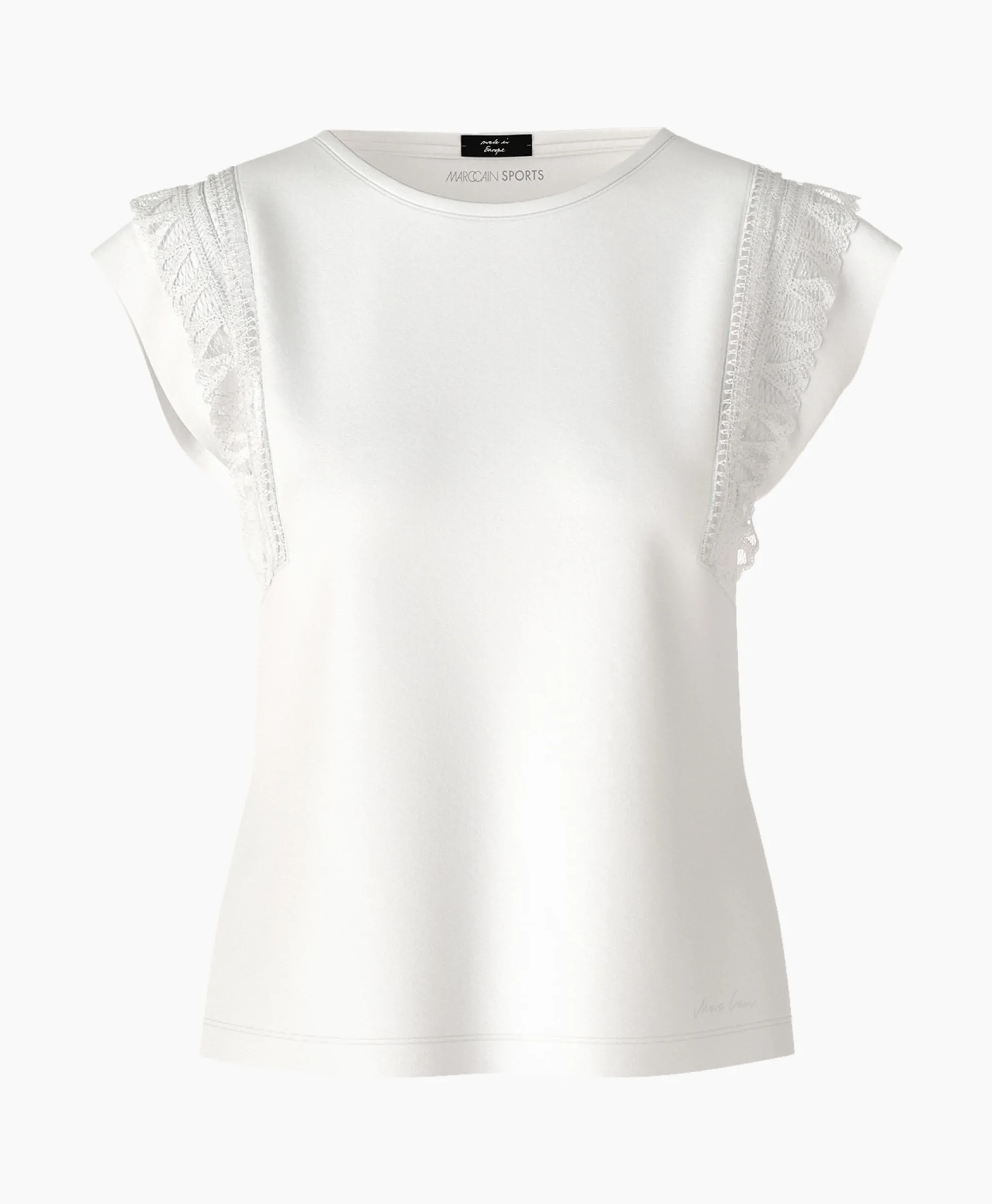 Marccain Collectie T-Shirt Wc 48.44 J14 Wit