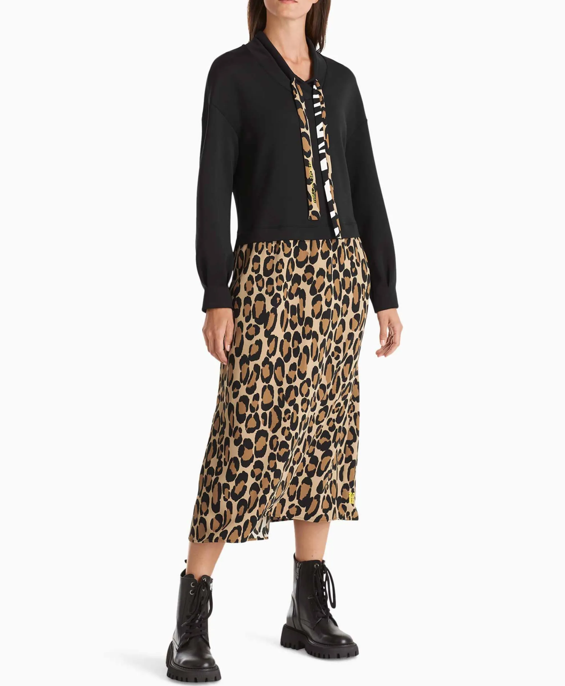 Marccain Sport Jurk Vs 21.19 J22 Zwart