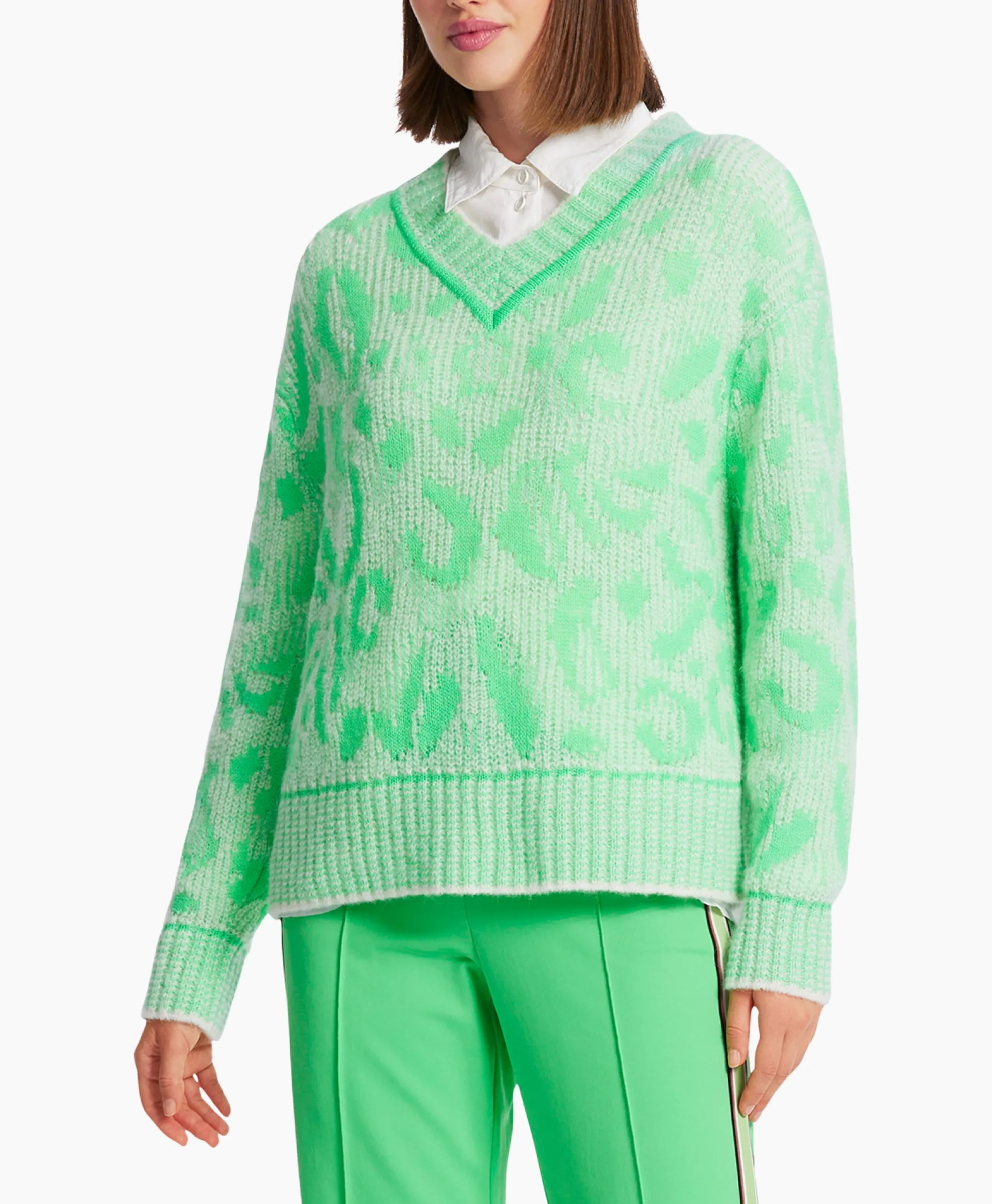 Marccain Sport Pullover Ws 41.03 M01 Groen