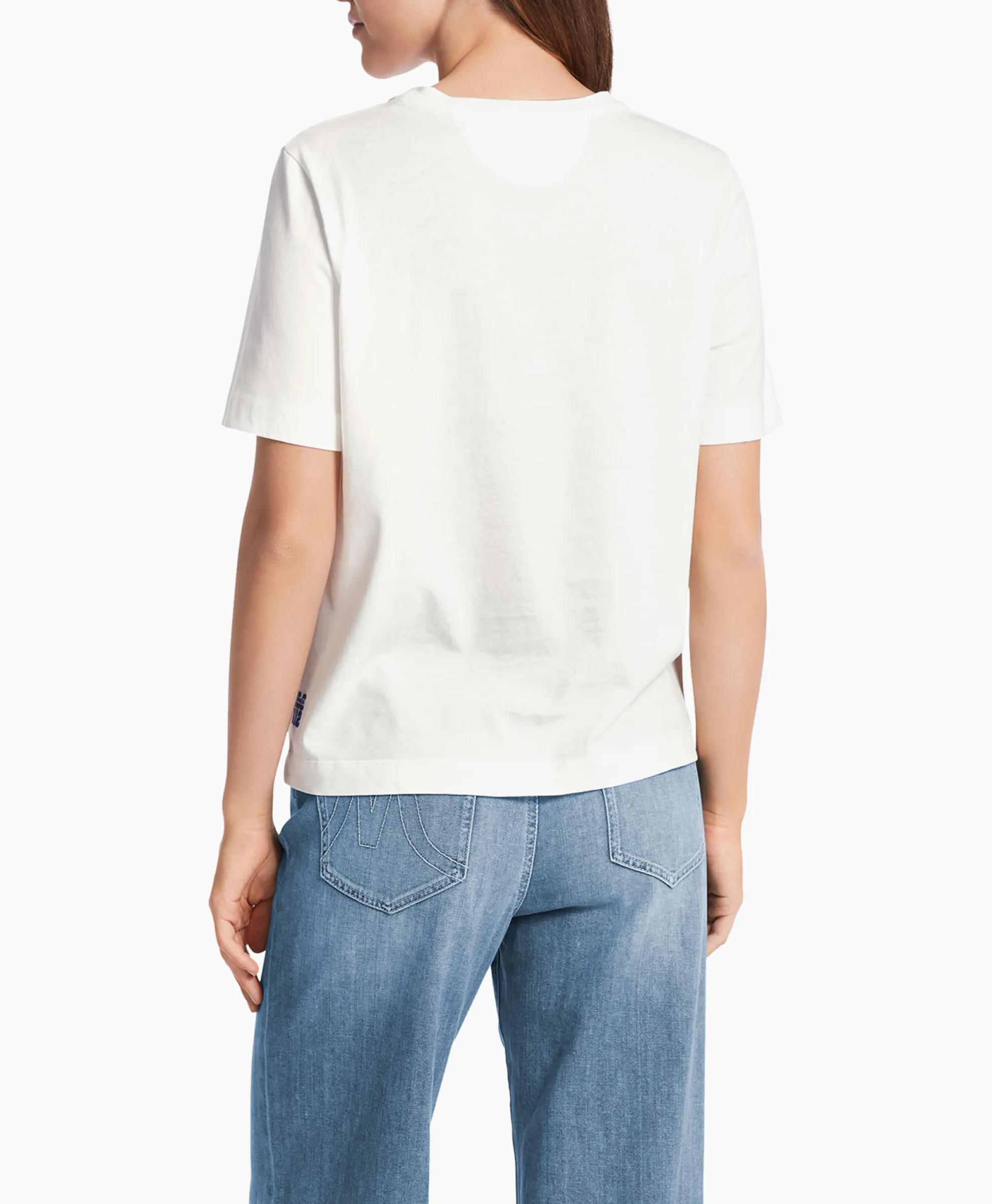 Marccain Sport T-Shirt Ws 48.20 J36 Off White