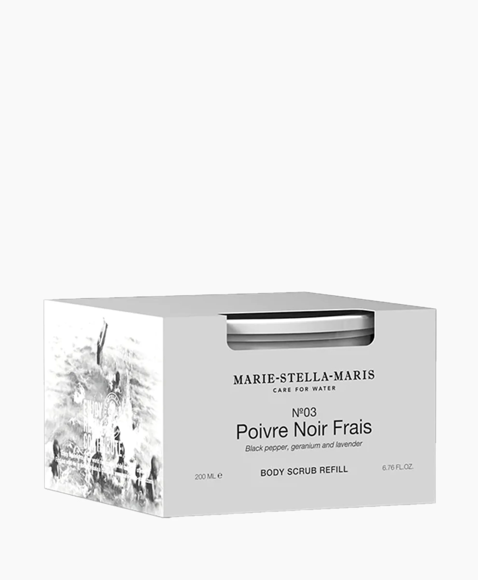 Marie-Stella-Maris Body Scrub Poivre Noir Frais 200 Ml -Diversen