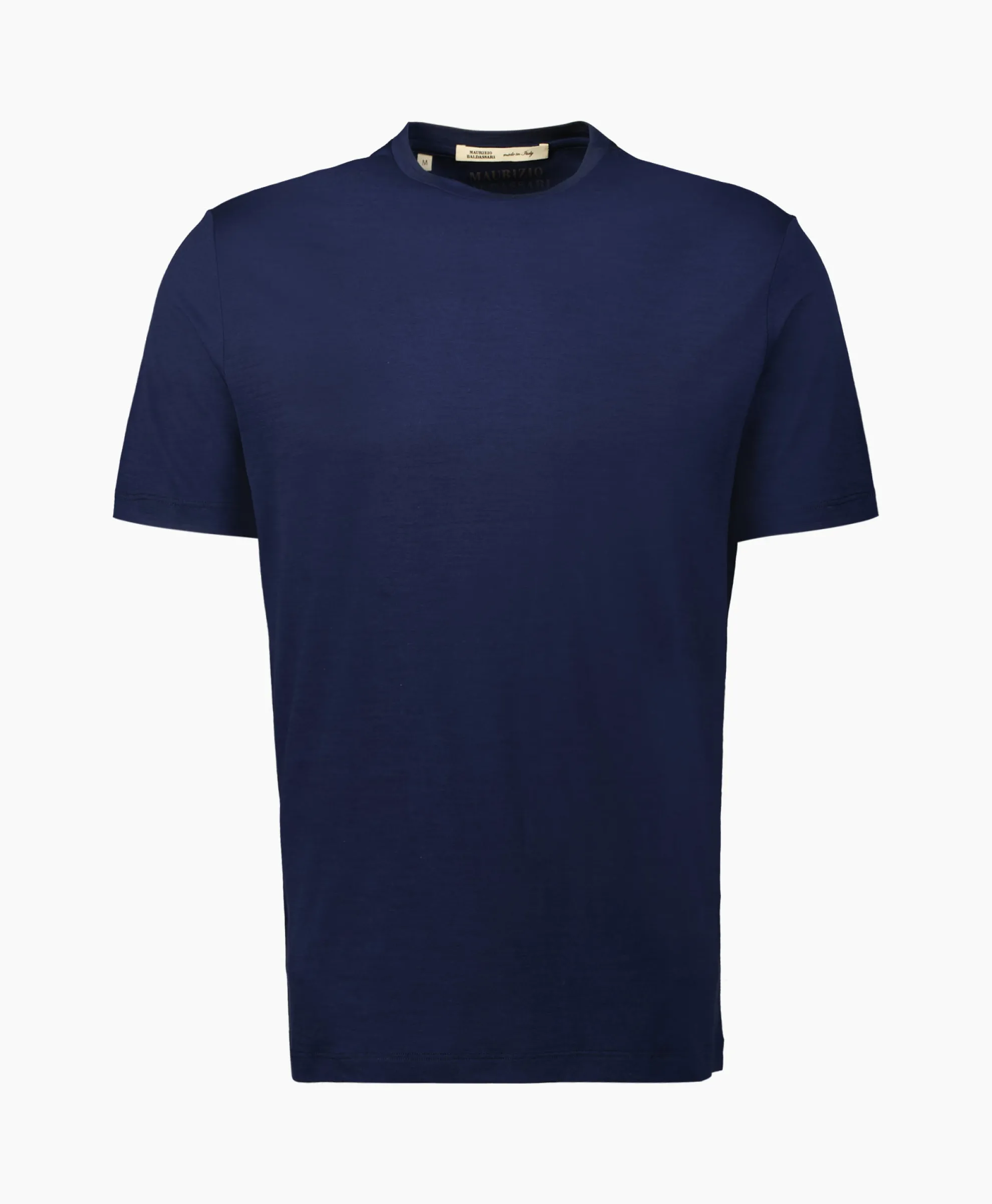 Maurizio Baldassari T-Shirt Korte Mouw Short Sleeves Blauw