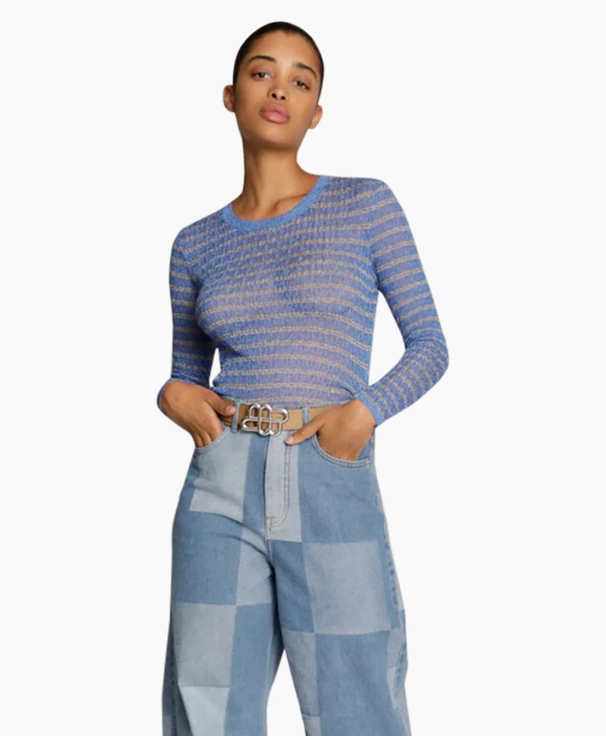 Munthe Top Misletoe Blauw