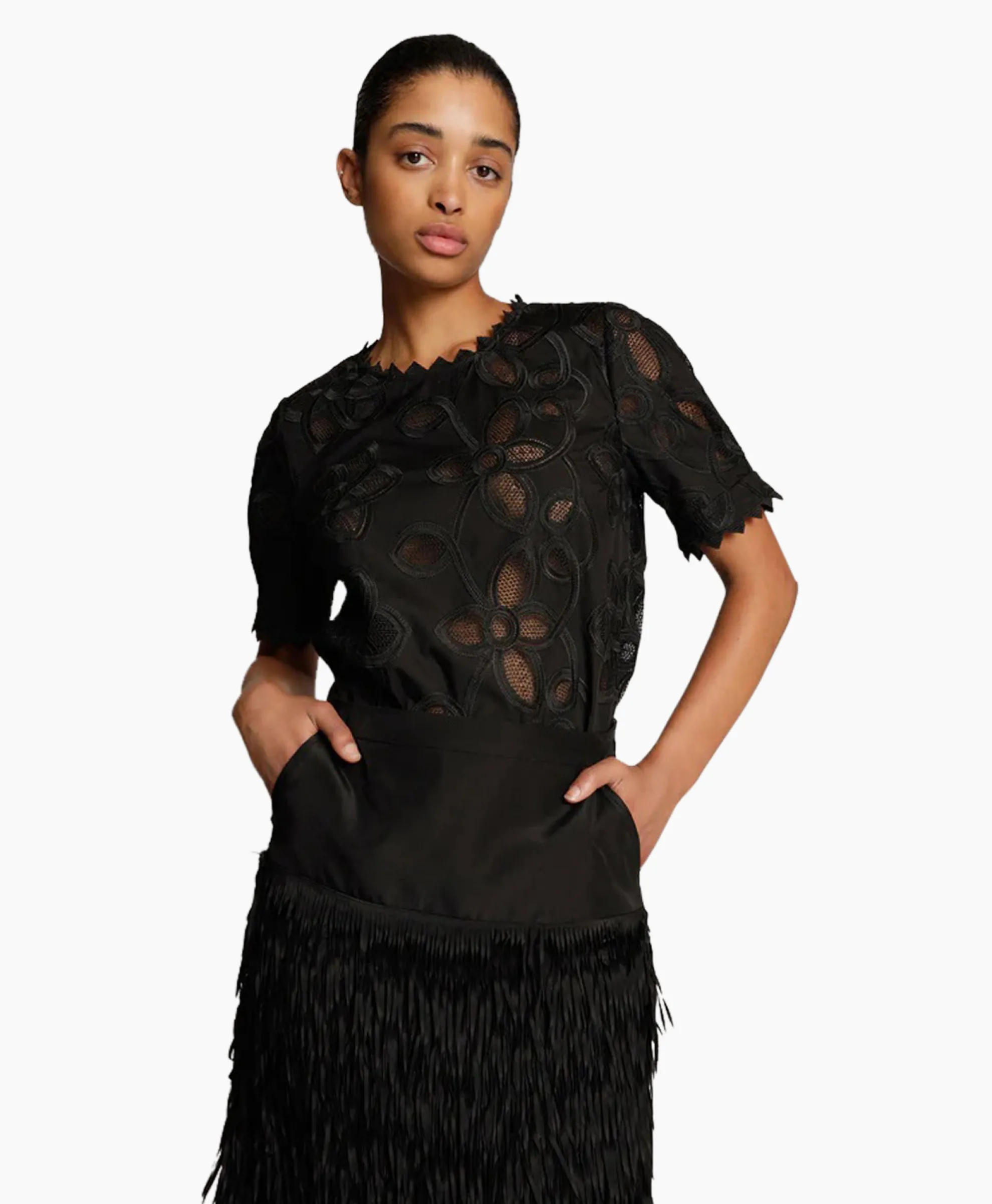 Munthe Top Moskva Zwart