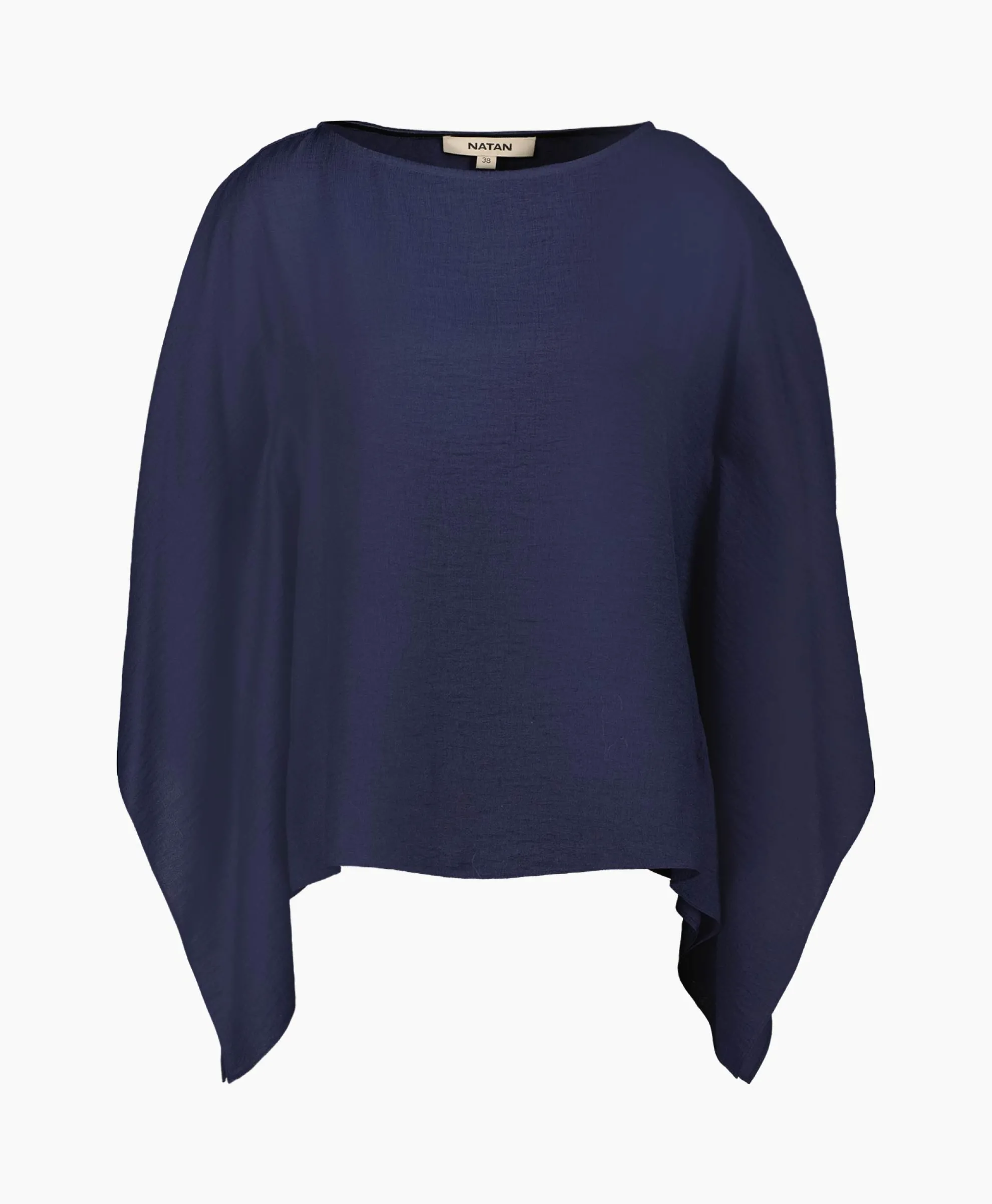 Natan Blouse Alban-J1Tkn01 Donker Blauw