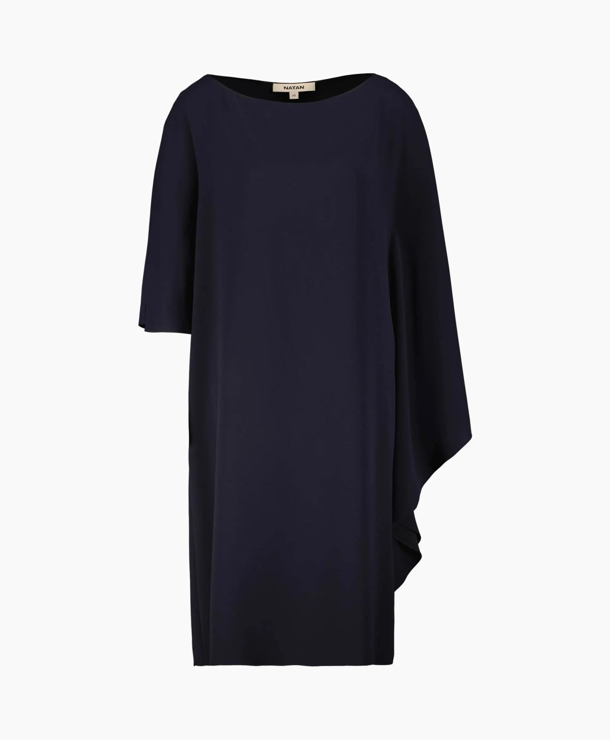 Natan Midi Jurk Ambre-N6Nj03 Donker Blauw