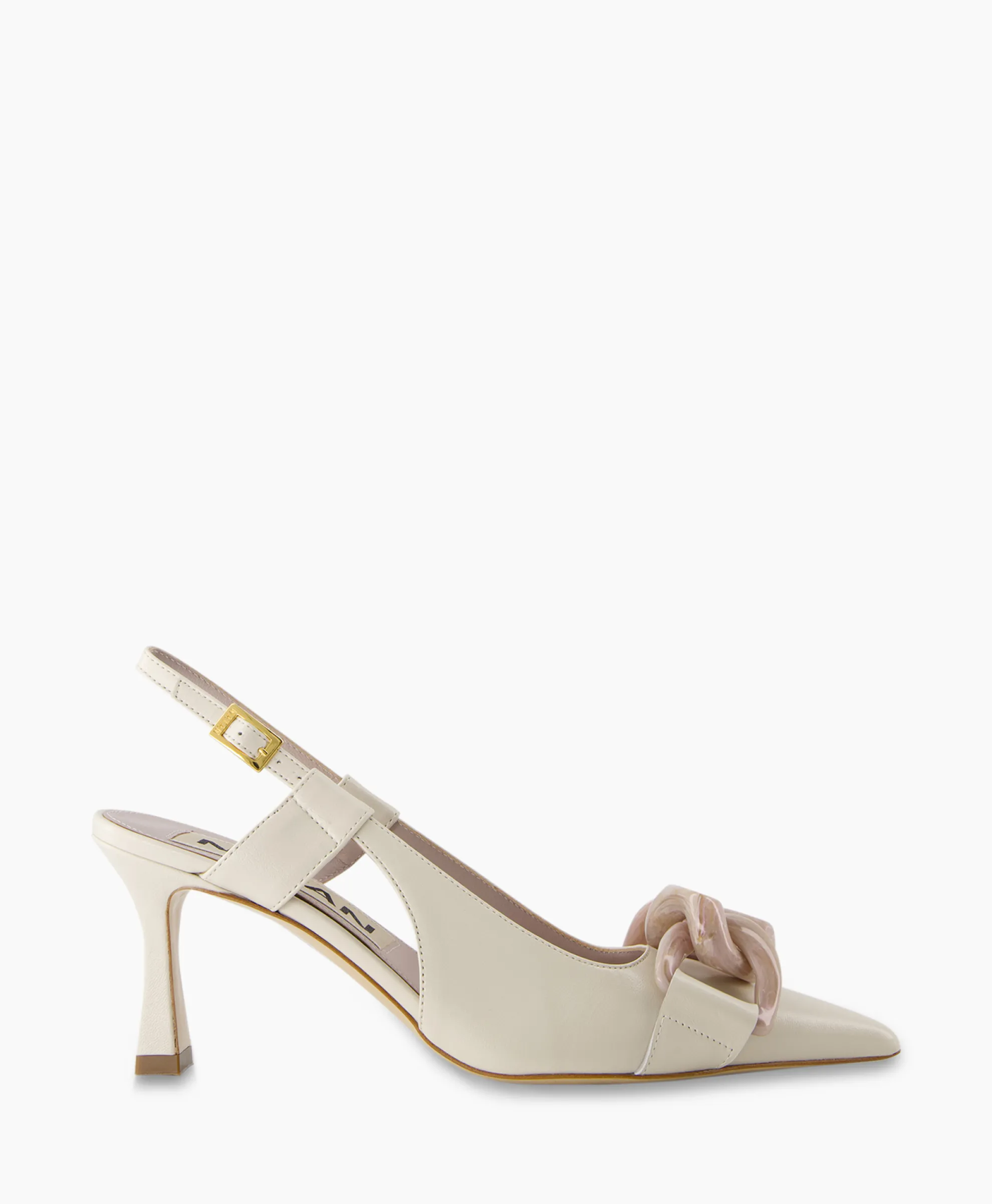 Natan Schoenen Pump Nappa C735 + Fb. Lartigiana Tm24174/V1 Nudeecru