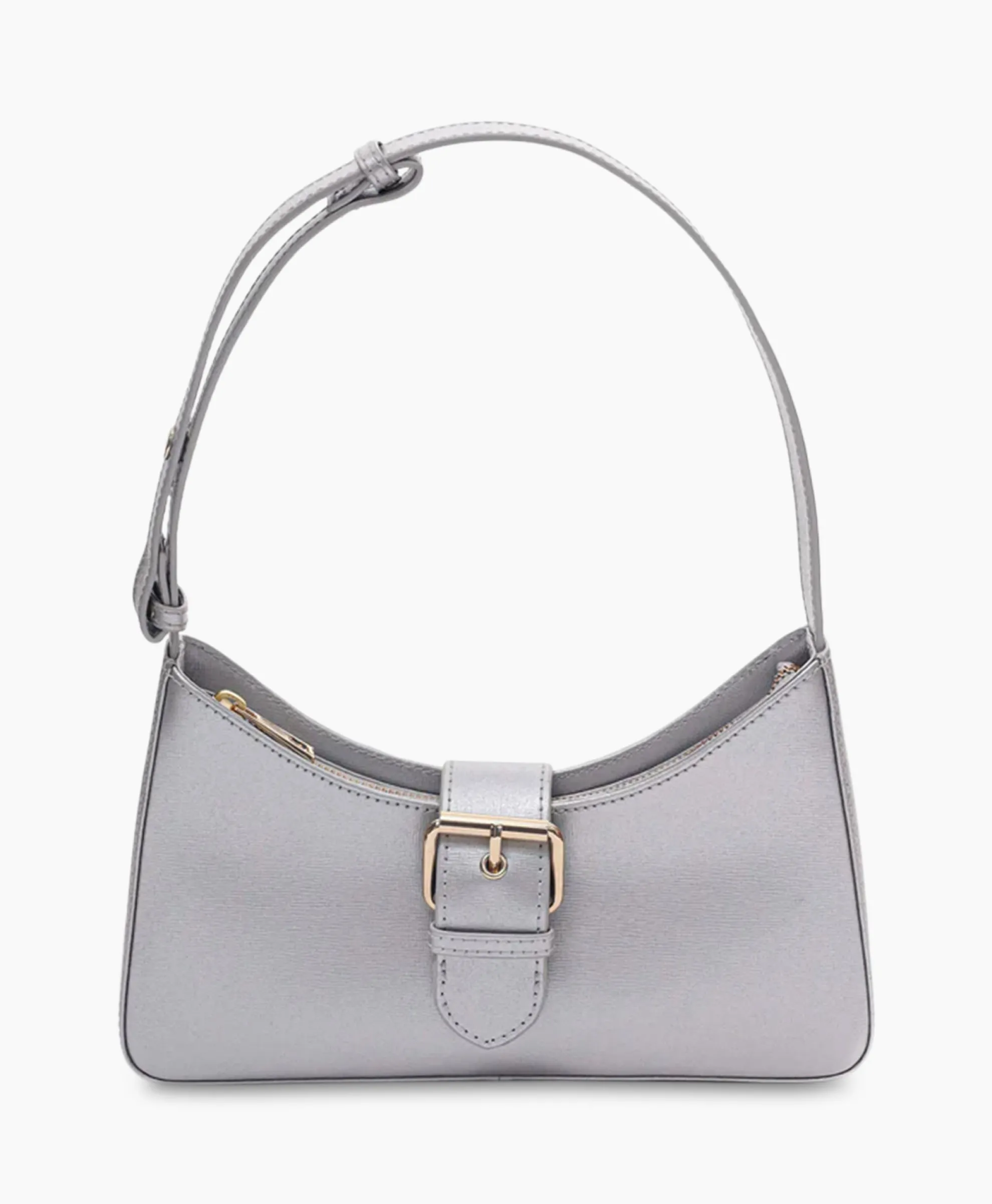 Nunoo Bags Schouder / Hand Tas Apollo Florence Silver W. Gold Zilver