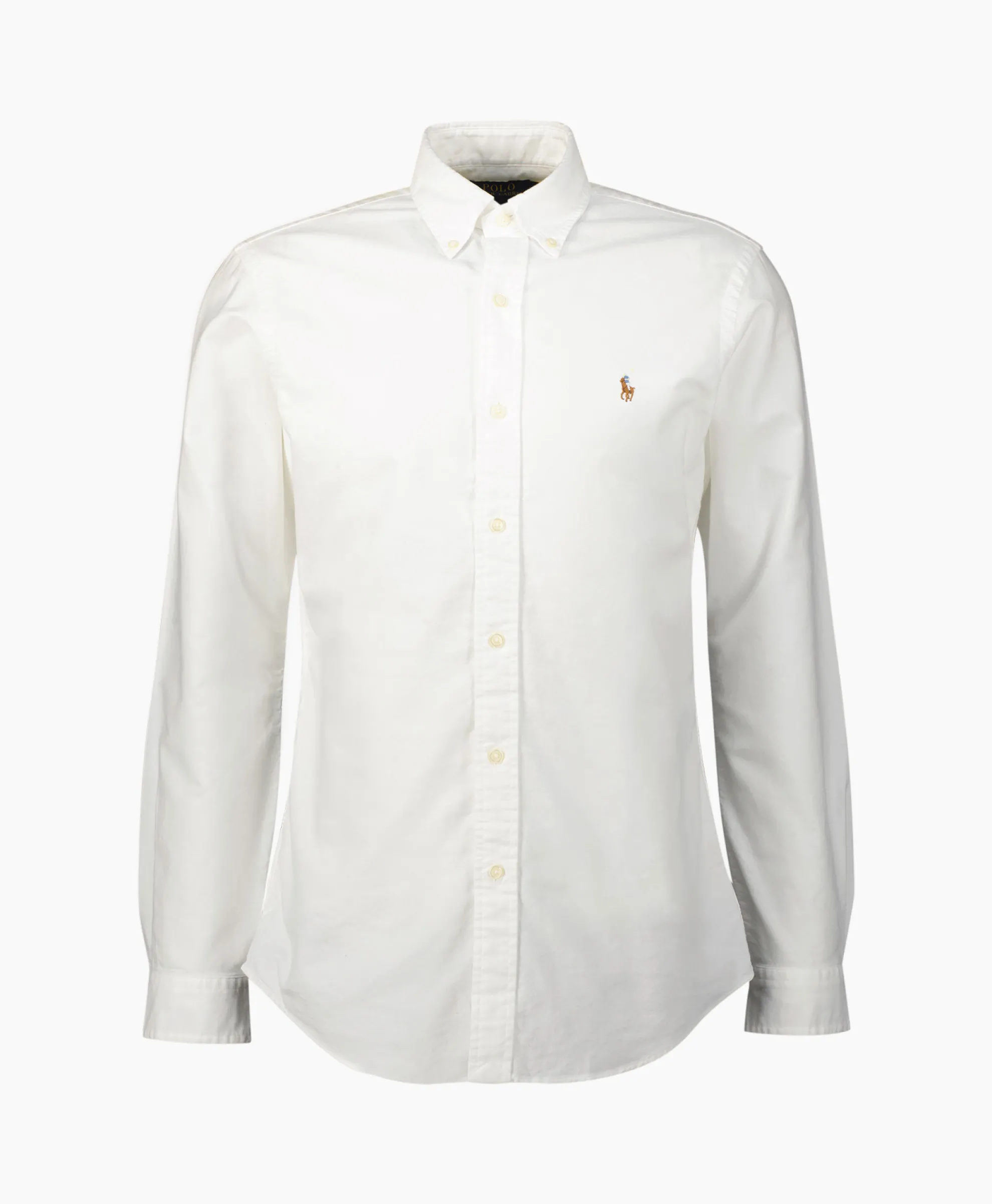 Ralph Lauren Overhemd Classic Oxford Wit