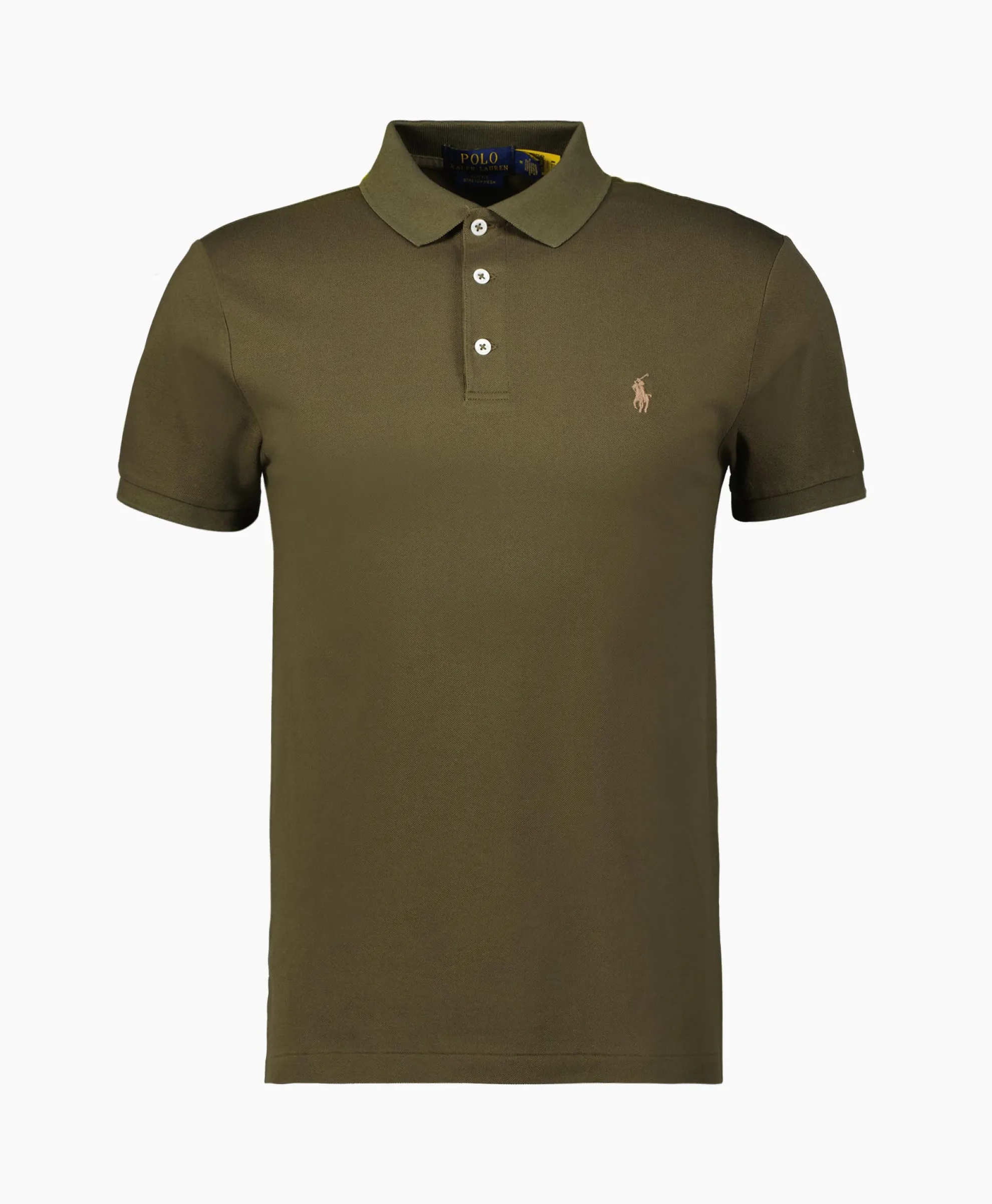 Ralph Lauren Polo Short Sleeve Knit Olijf
