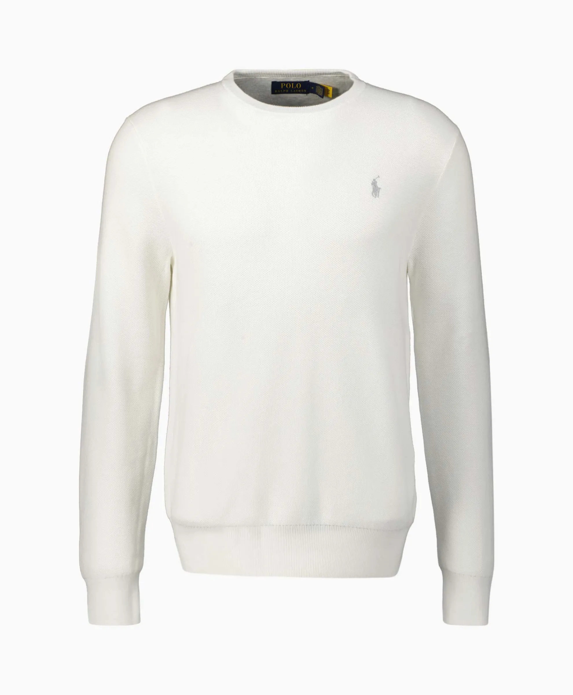 Ralph Lauren Pullover Cotton Long Sleeve Wit