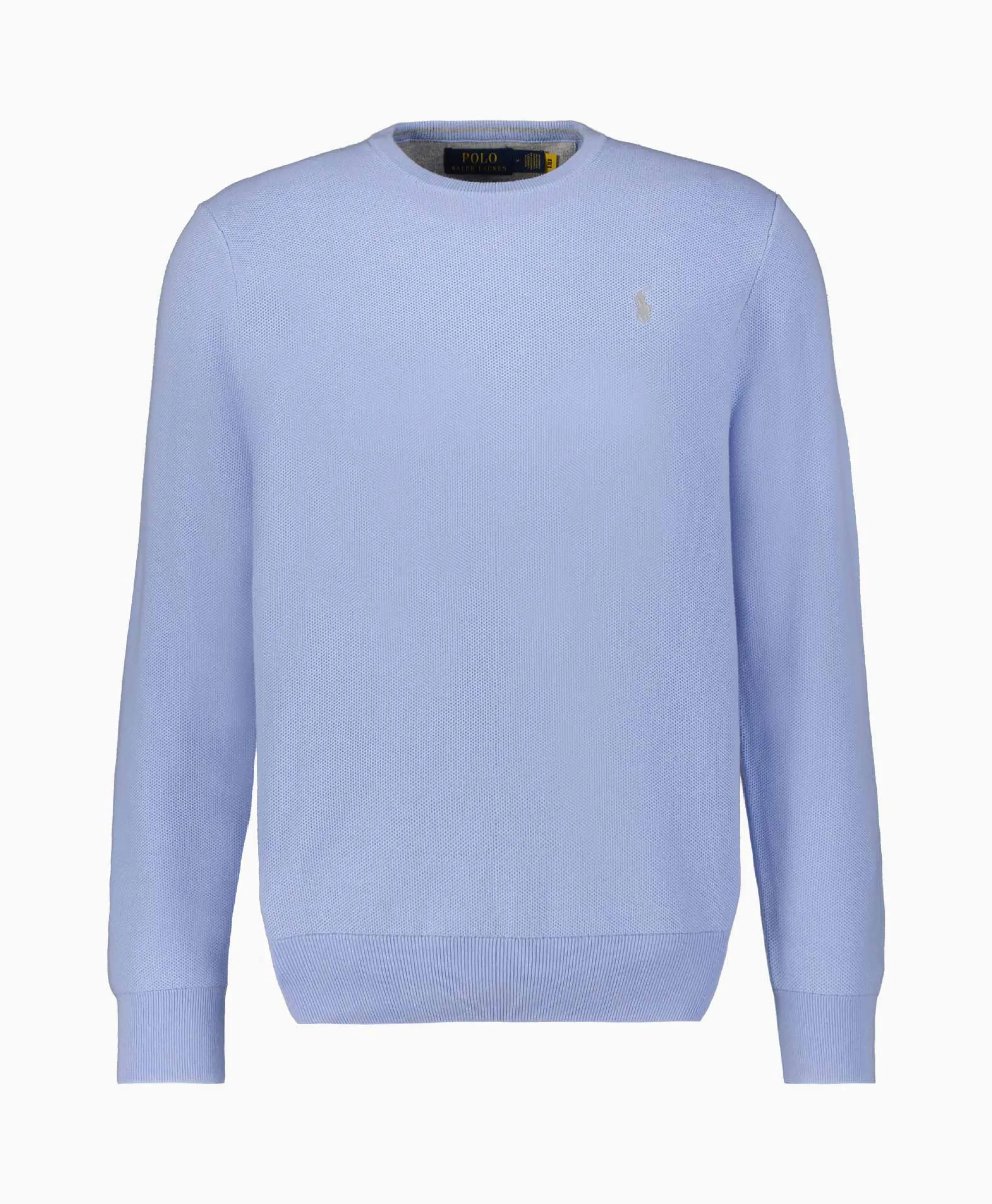 Ralph Lauren Pullover Cotton Long Sleeve Licht Blauw