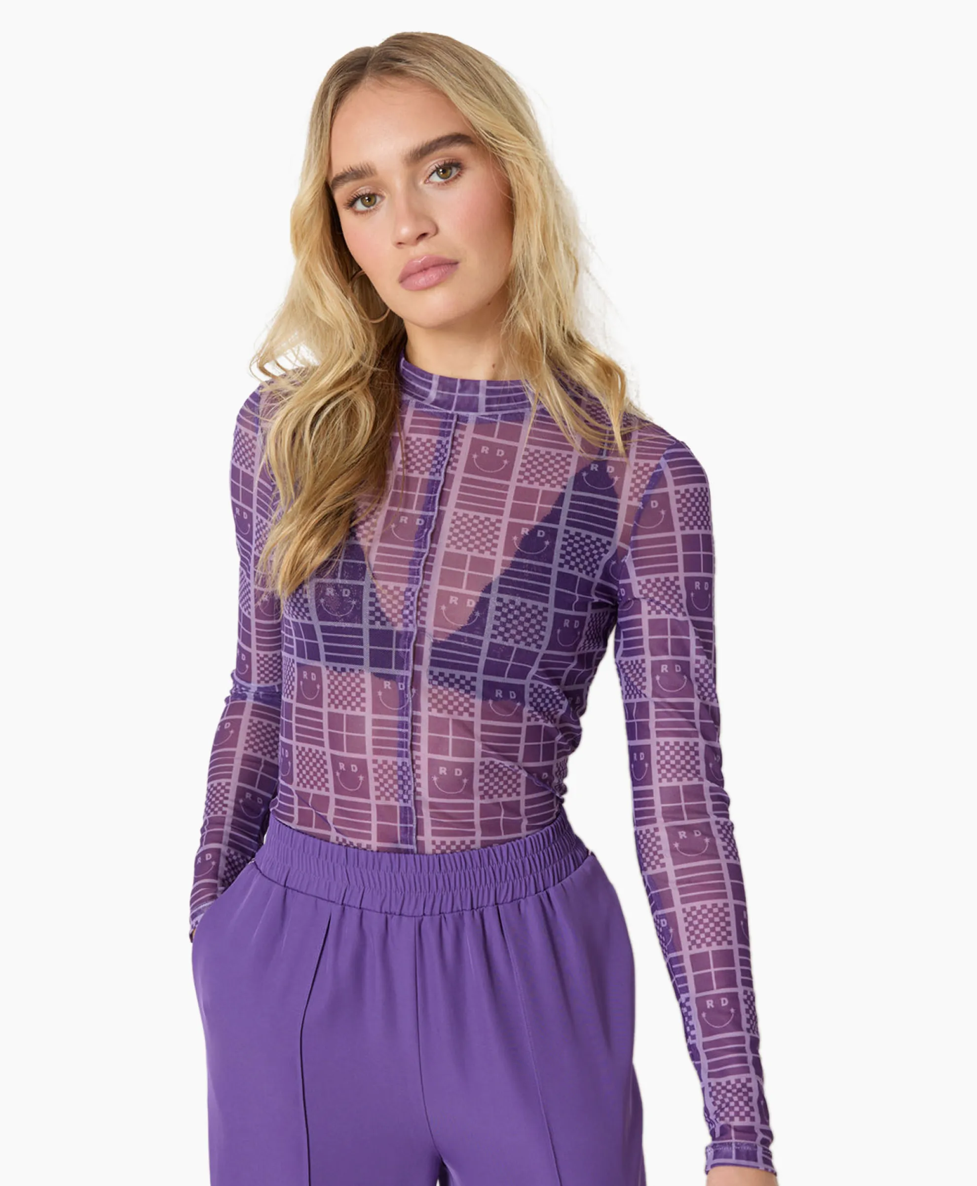 Refined Department Top Anisa Paars