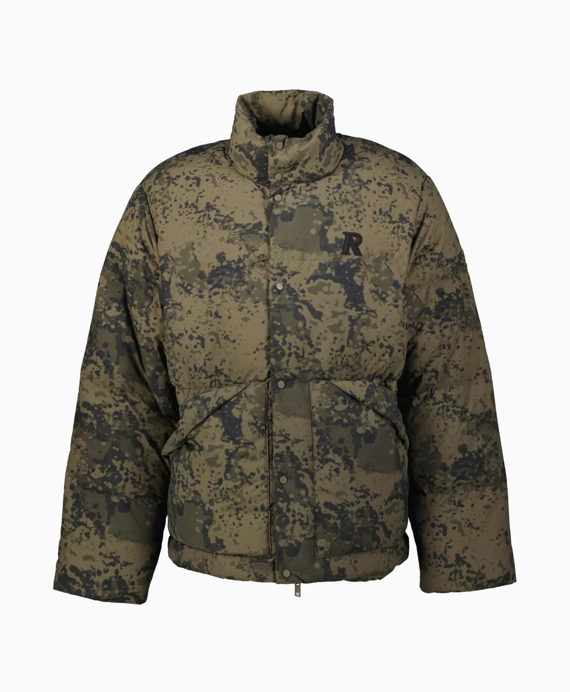 Represent Gewatteerde Jas Puffer Groen