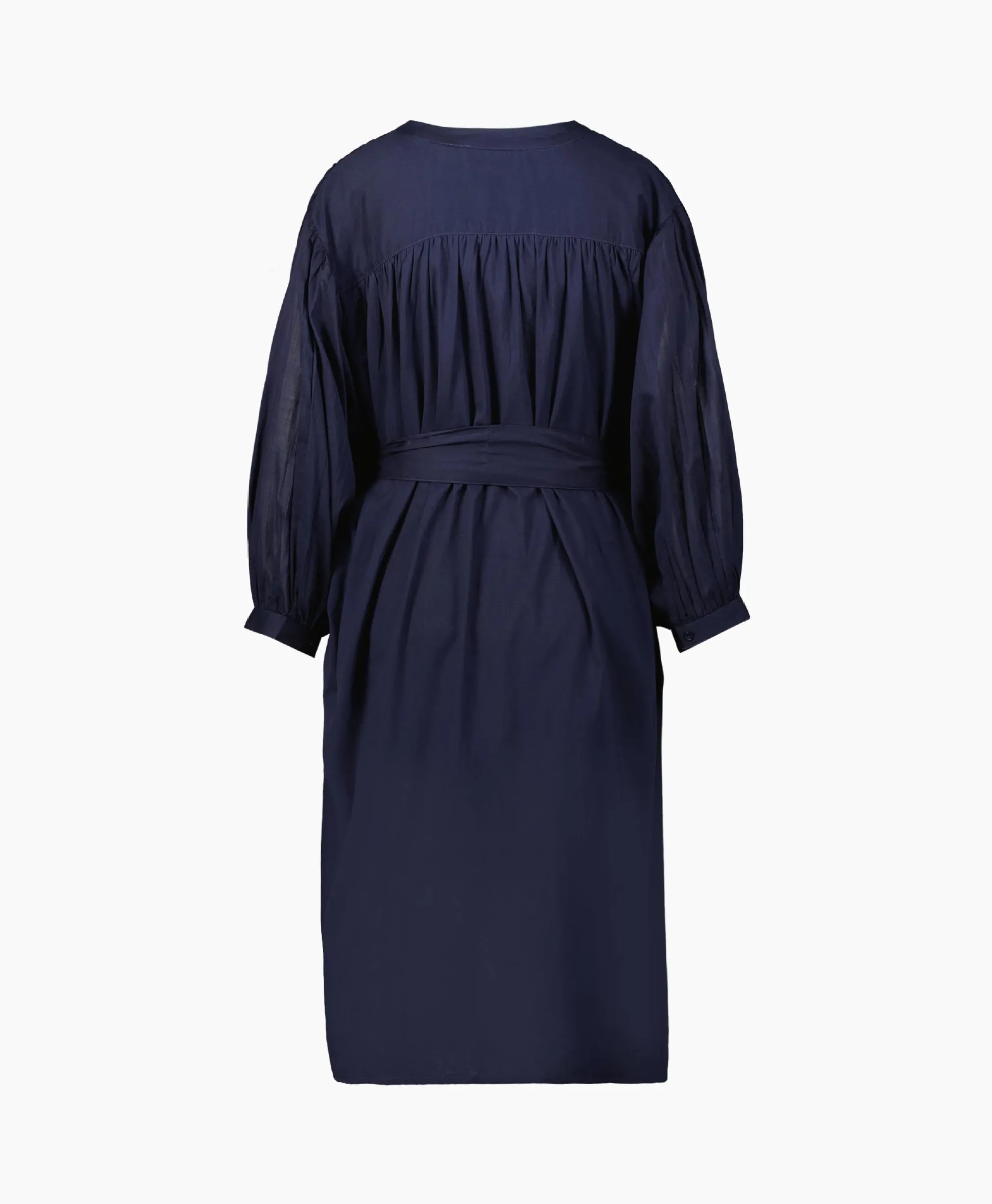 Sea Me Happy Mini Jurk Balloon Short Double Layered Donker Blauw