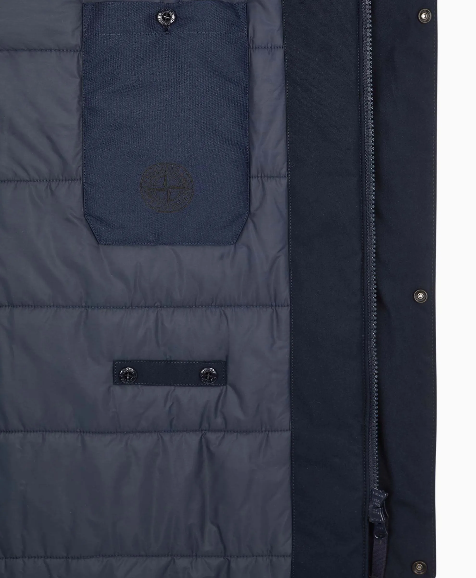 Stone Island Jas 710F1 Blauw